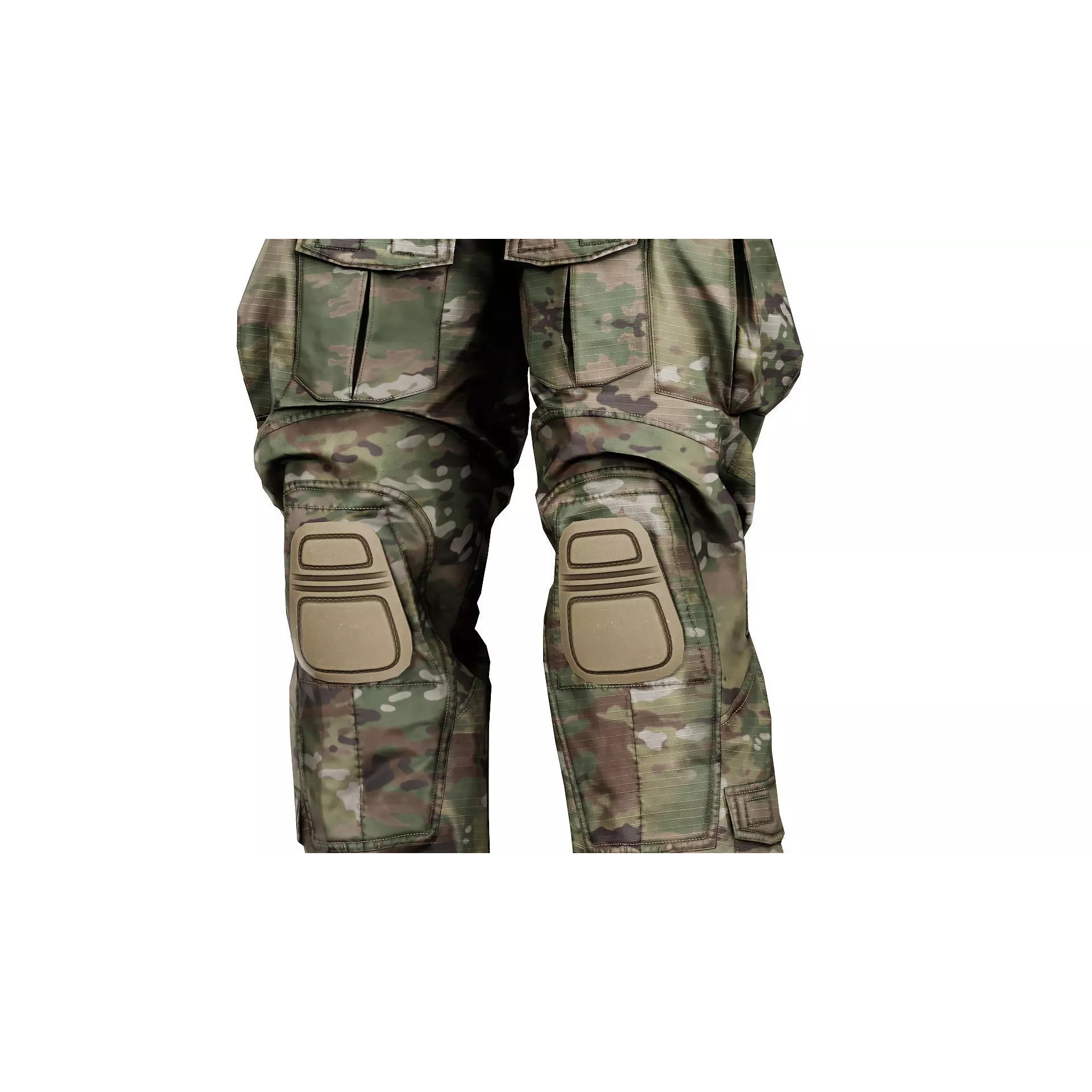 CRYE Precision Combat Uniform G3 - Low-Poly Game-Ready 3D Model - View 8