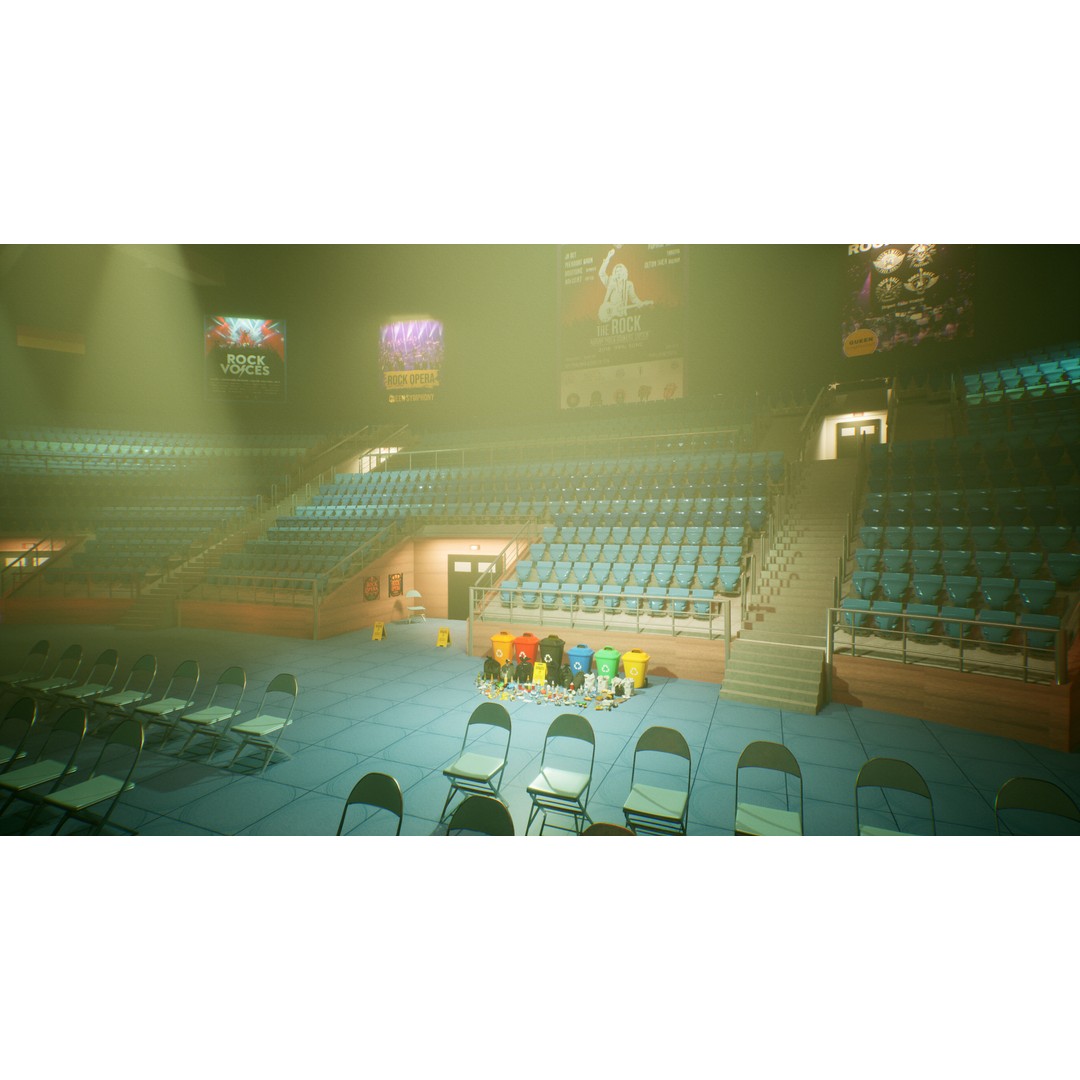 Concert Stage Arena 3D Model – High-Detail Modular Environment, FBX, OBJ, PBR - View 28