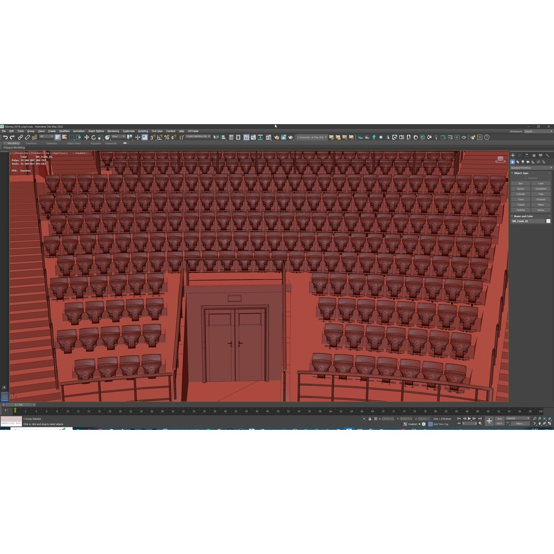 Concert Stage Arena 3D Model – High-Detail Modular Environment, FBX, OBJ, PBR - View 45