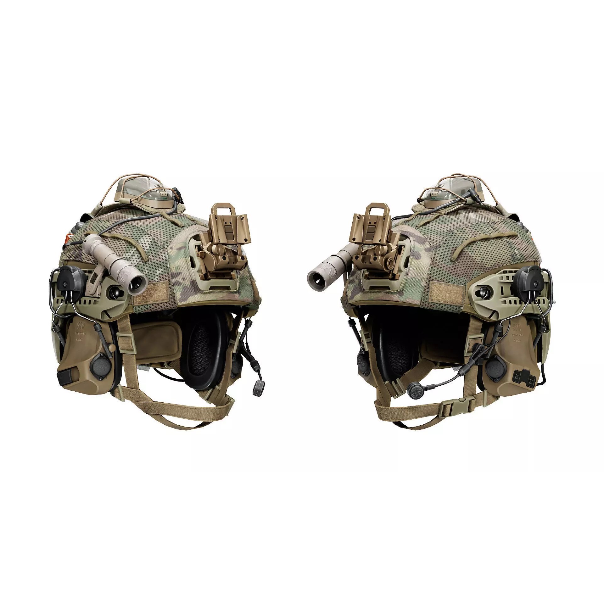 CRYE Precision Airframe Helmet - Low-Poly Game-Ready 3D Model - View 4