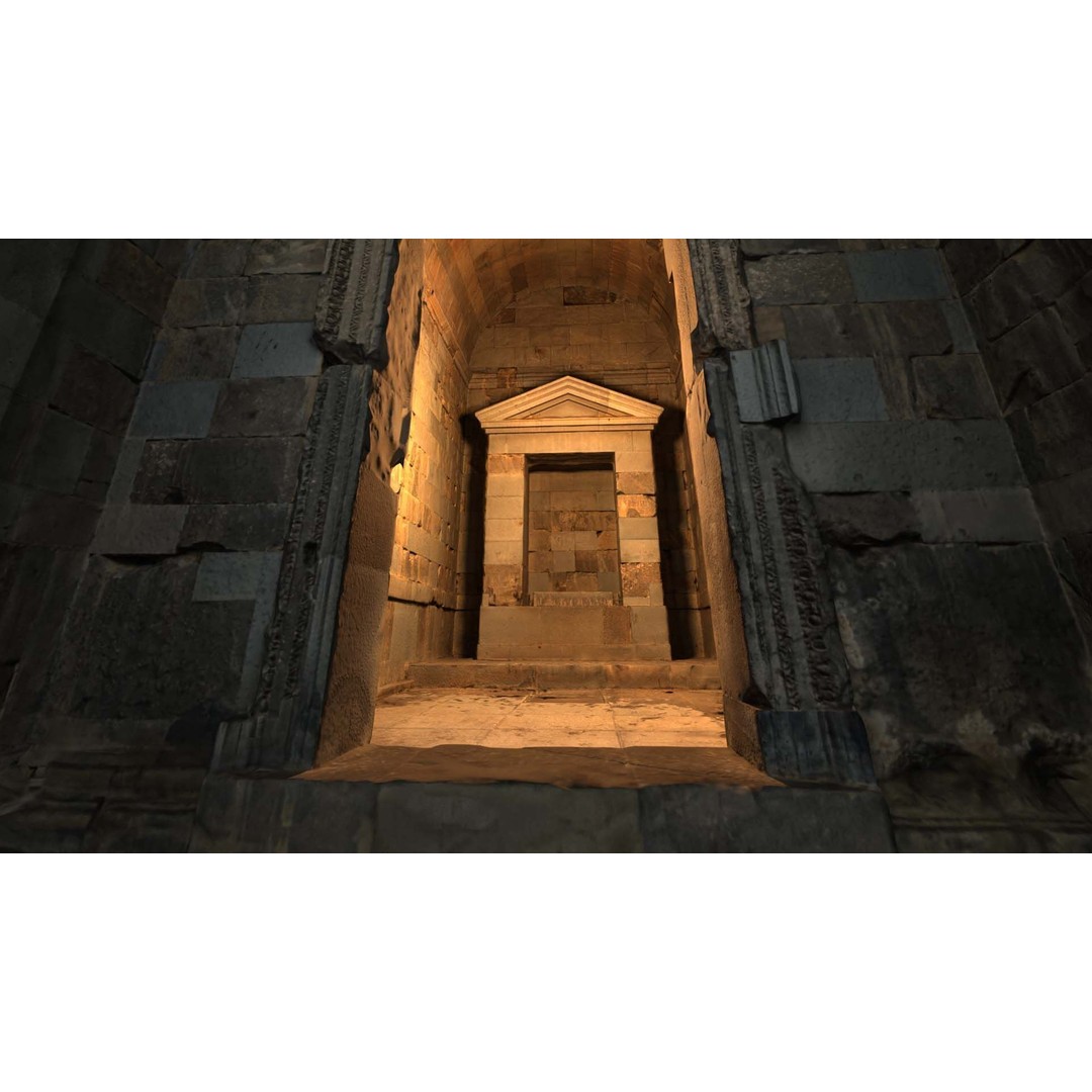 Greek Roman Temple 3D Model – Low Poly Architectural Asset, FBX, OBJ - View 27