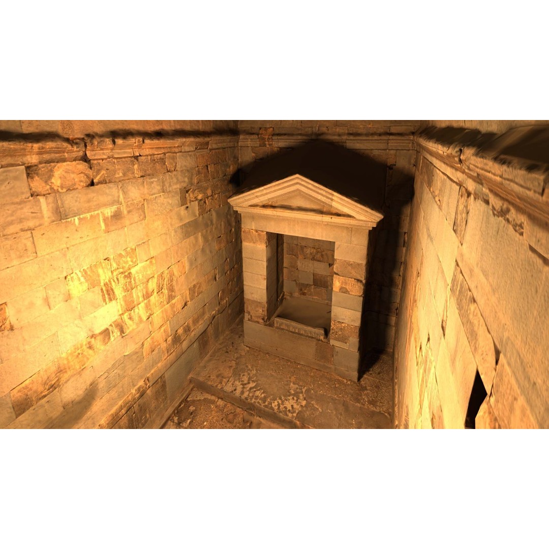 Greek Roman Temple 3D Model – Low Poly Architectural Asset, FBX, OBJ - View 28