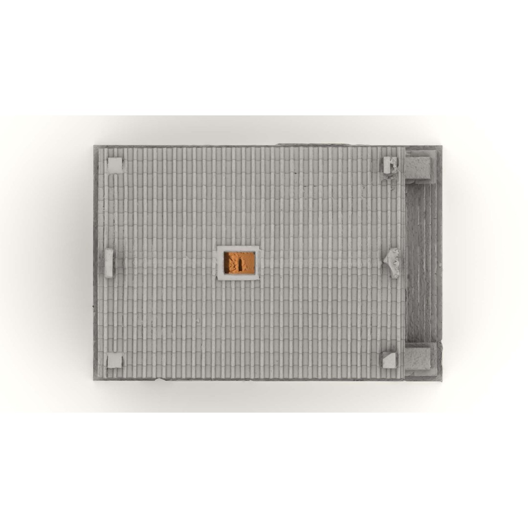 Greek Roman Temple 3D Model – Low Poly Architectural Asset, FBX, OBJ - View 43