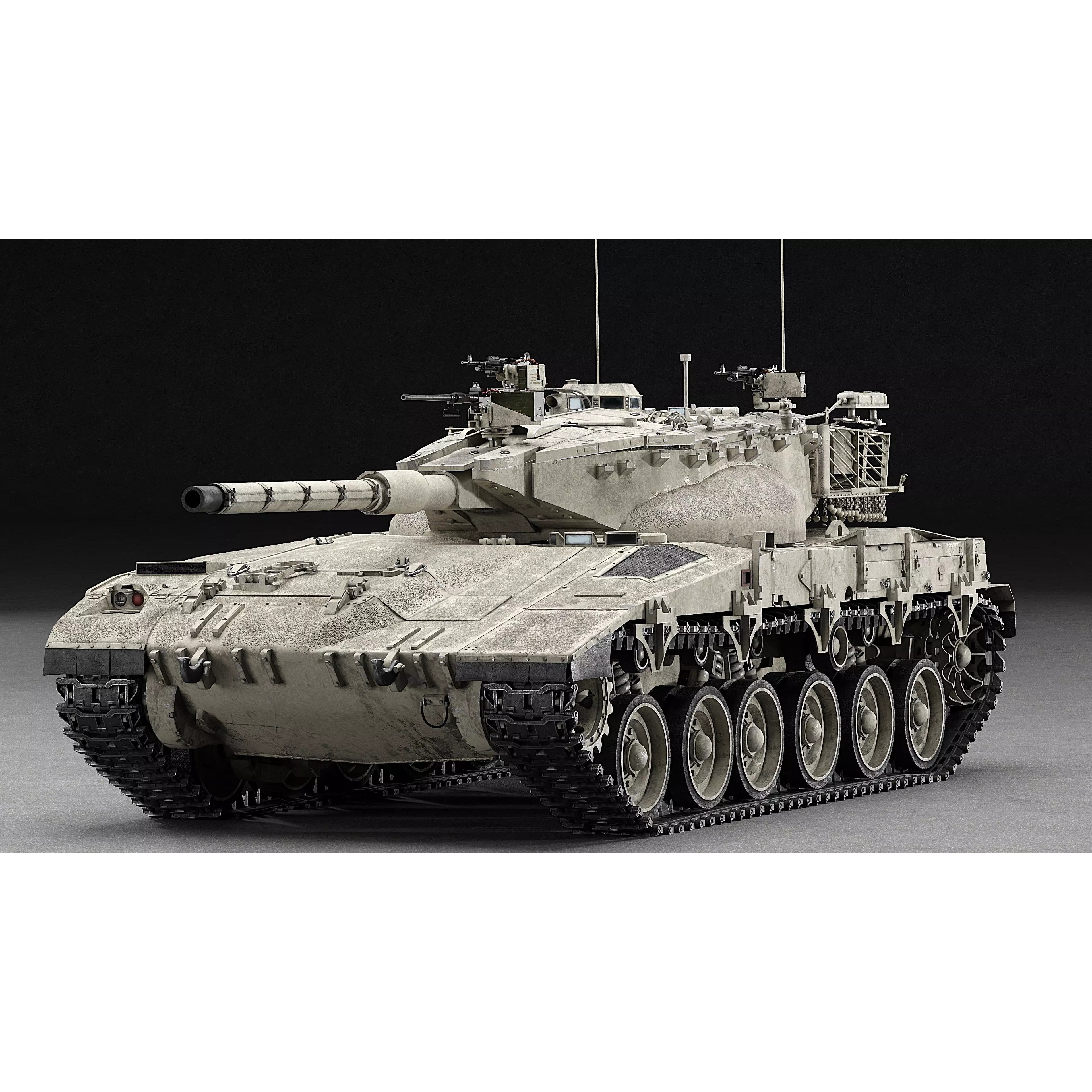 Merkava MK2D - Game-Ready 3D Model - View 10