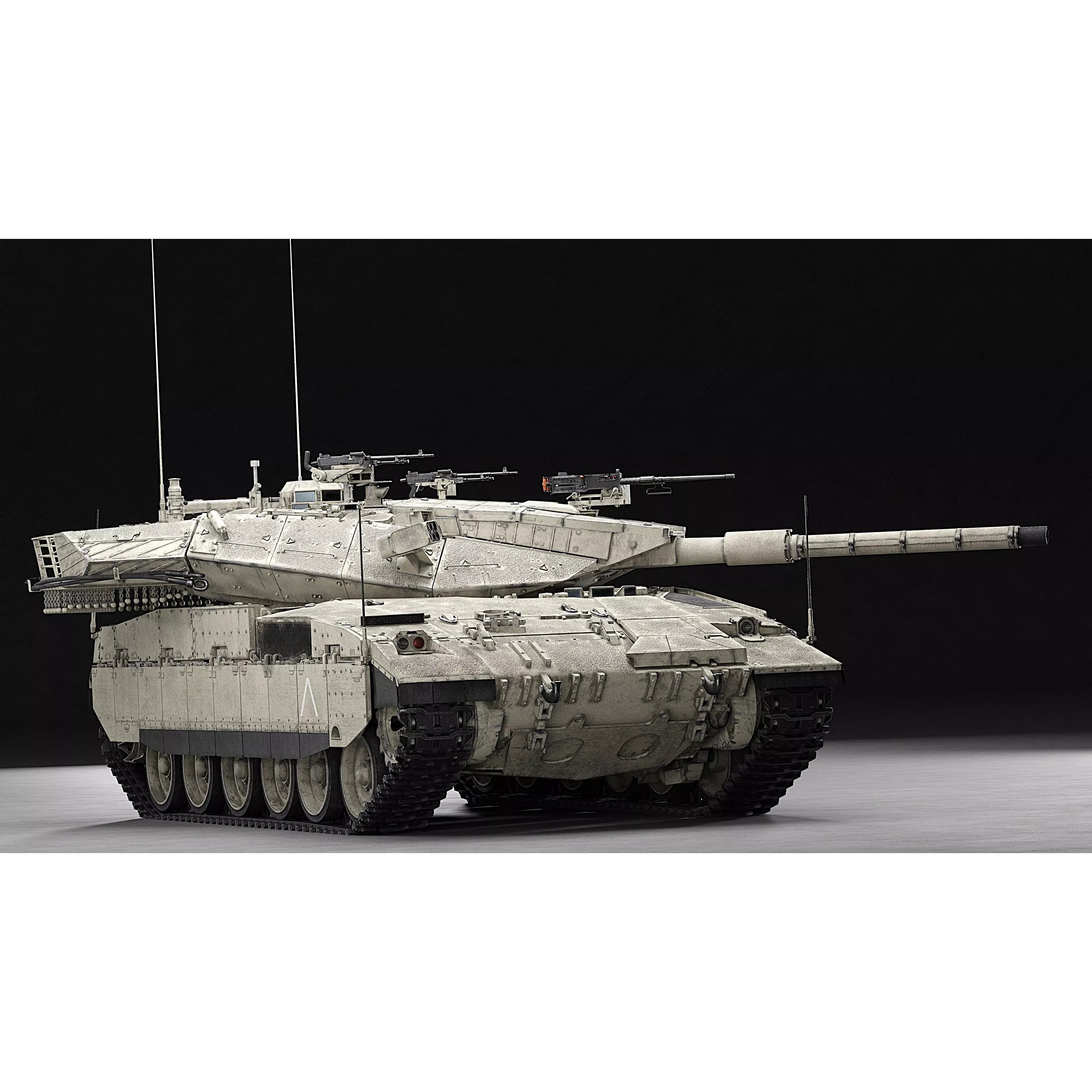 Merkava MK2D - Game-Ready 3D Model - View 15