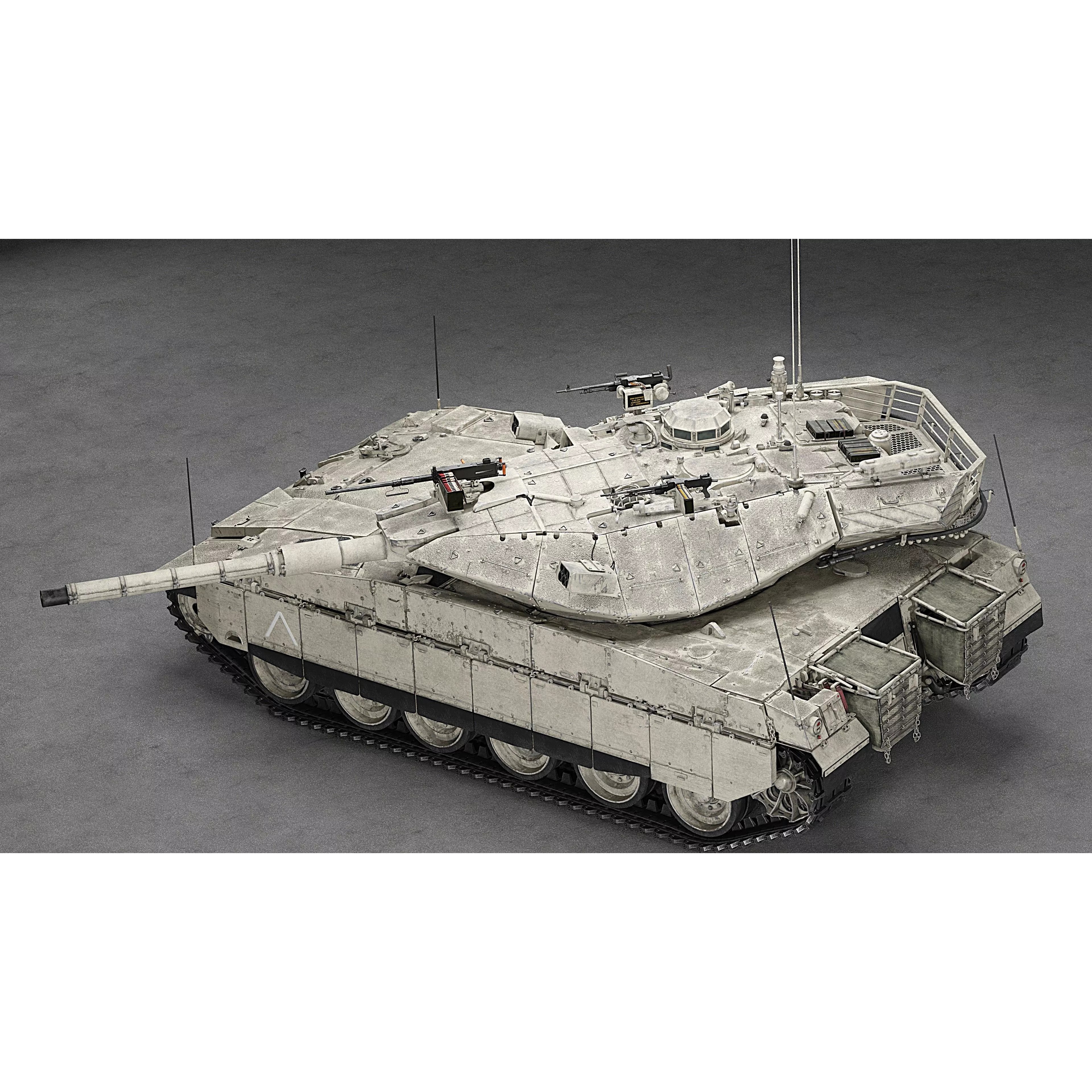 Merkava MK2D - Game-Ready 3D Model - View 16