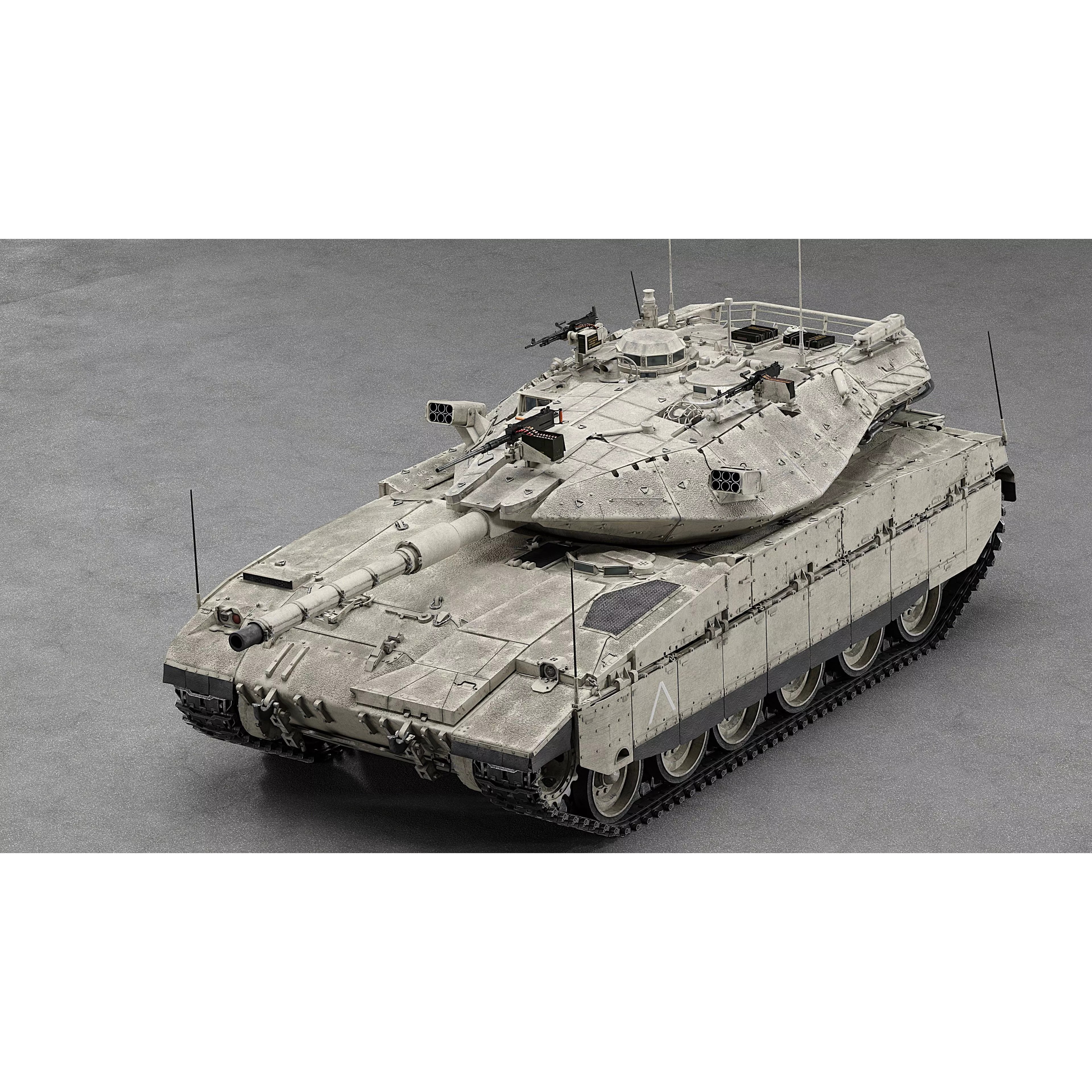 Merkava MK2D - Game-Ready 3D Model - View 17