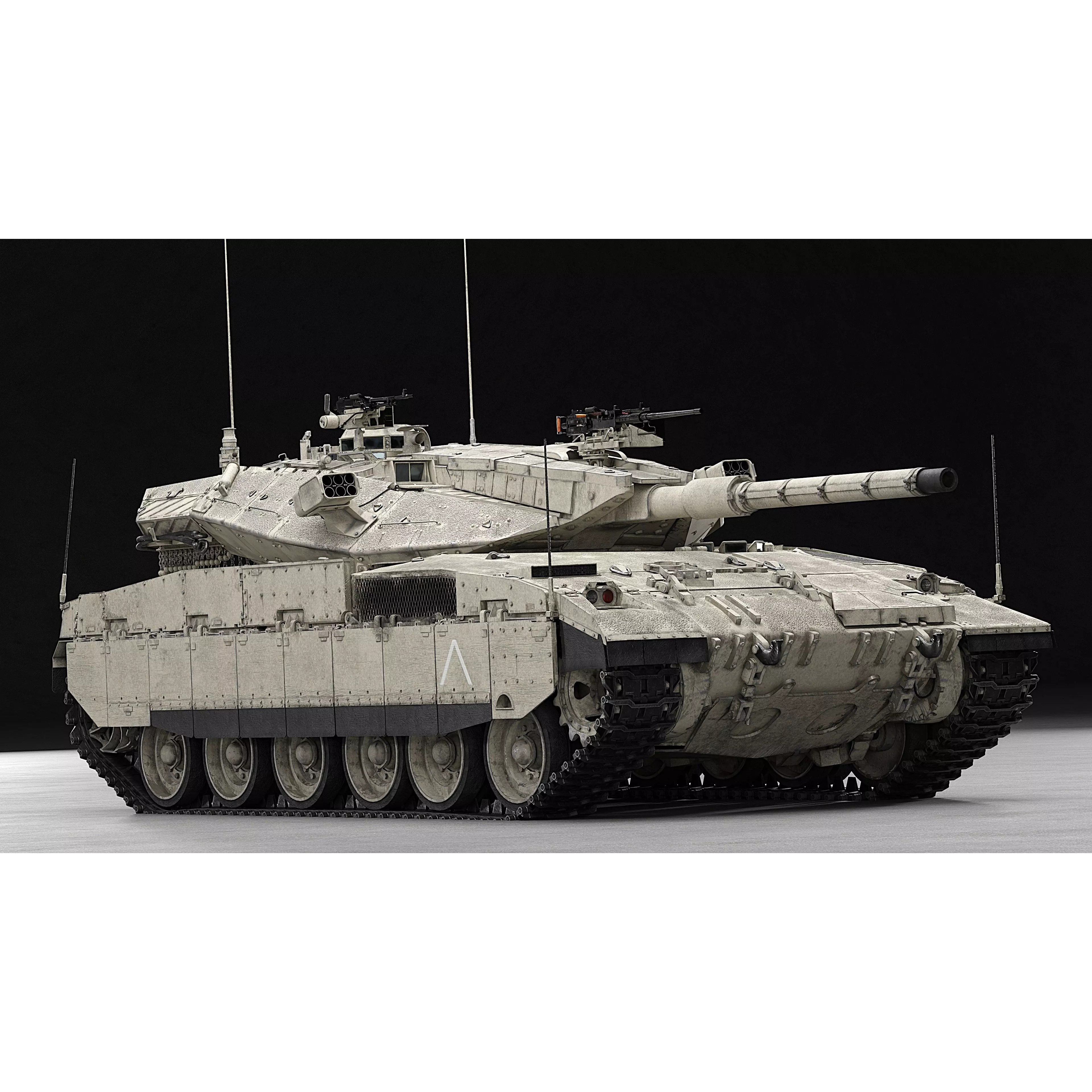 Merkava MK2D - Game-Ready 3D Model - View 18