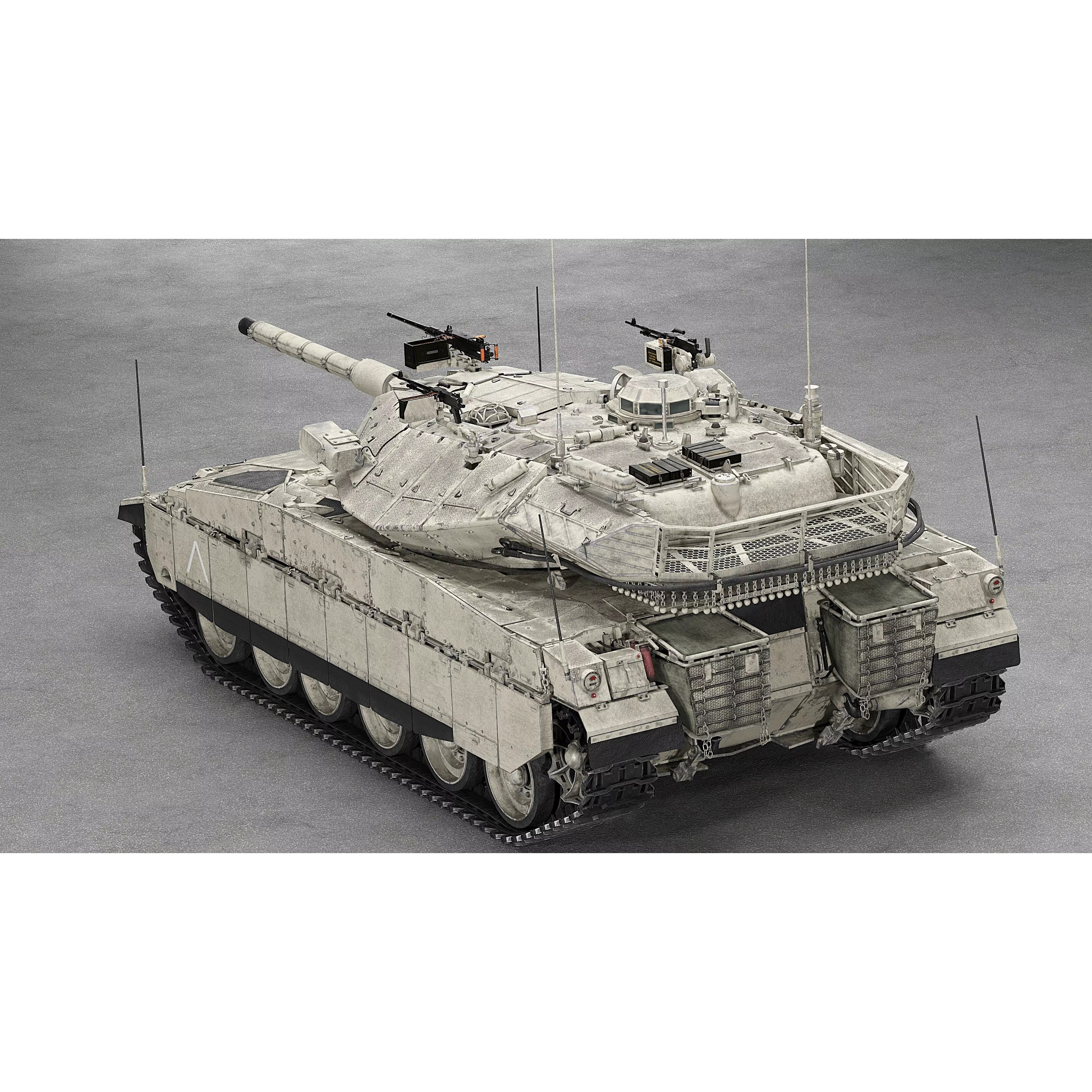 Merkava MK2D - Game-Ready 3D Model - View 19