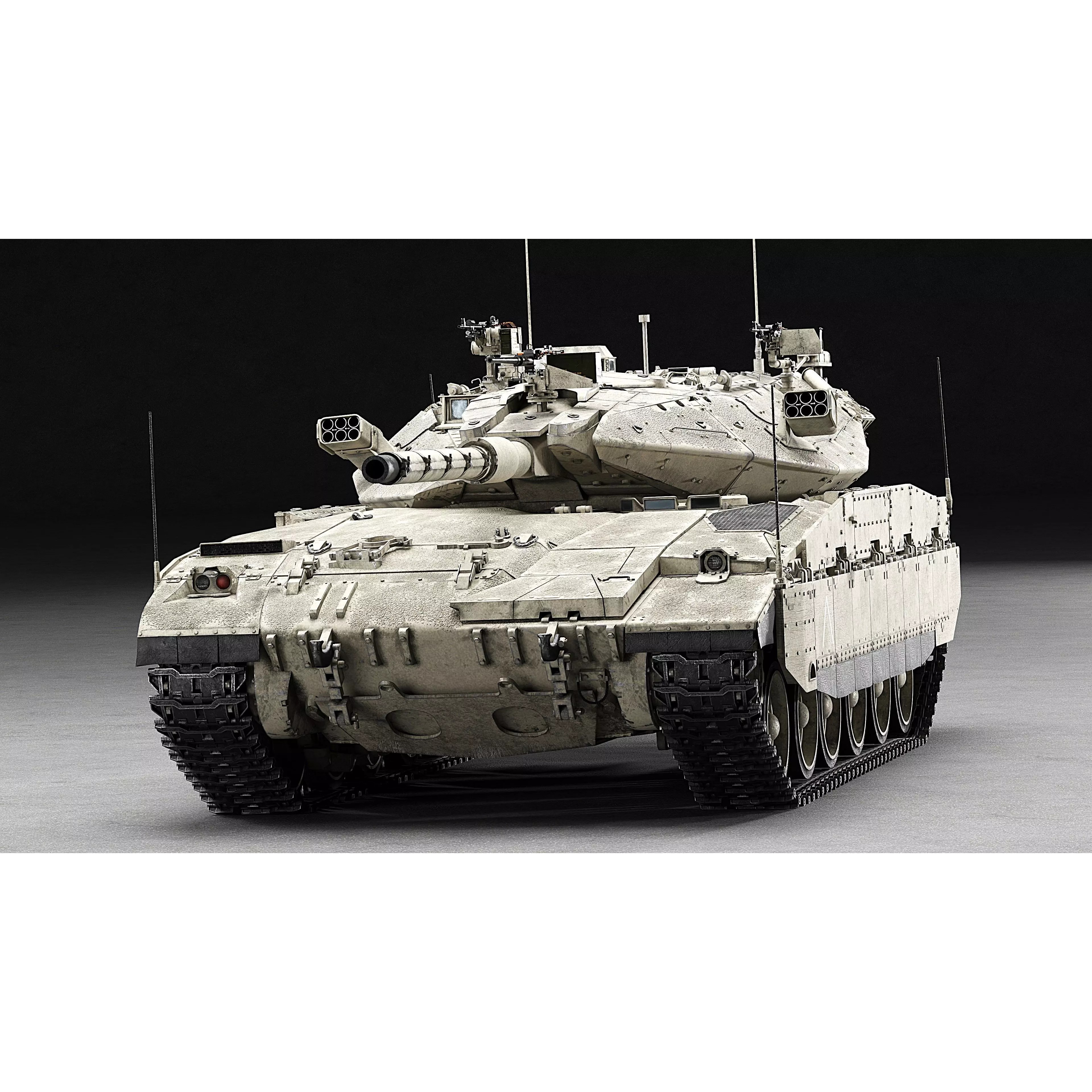 Merkava MK2D - Game-Ready 3D Model - View 2