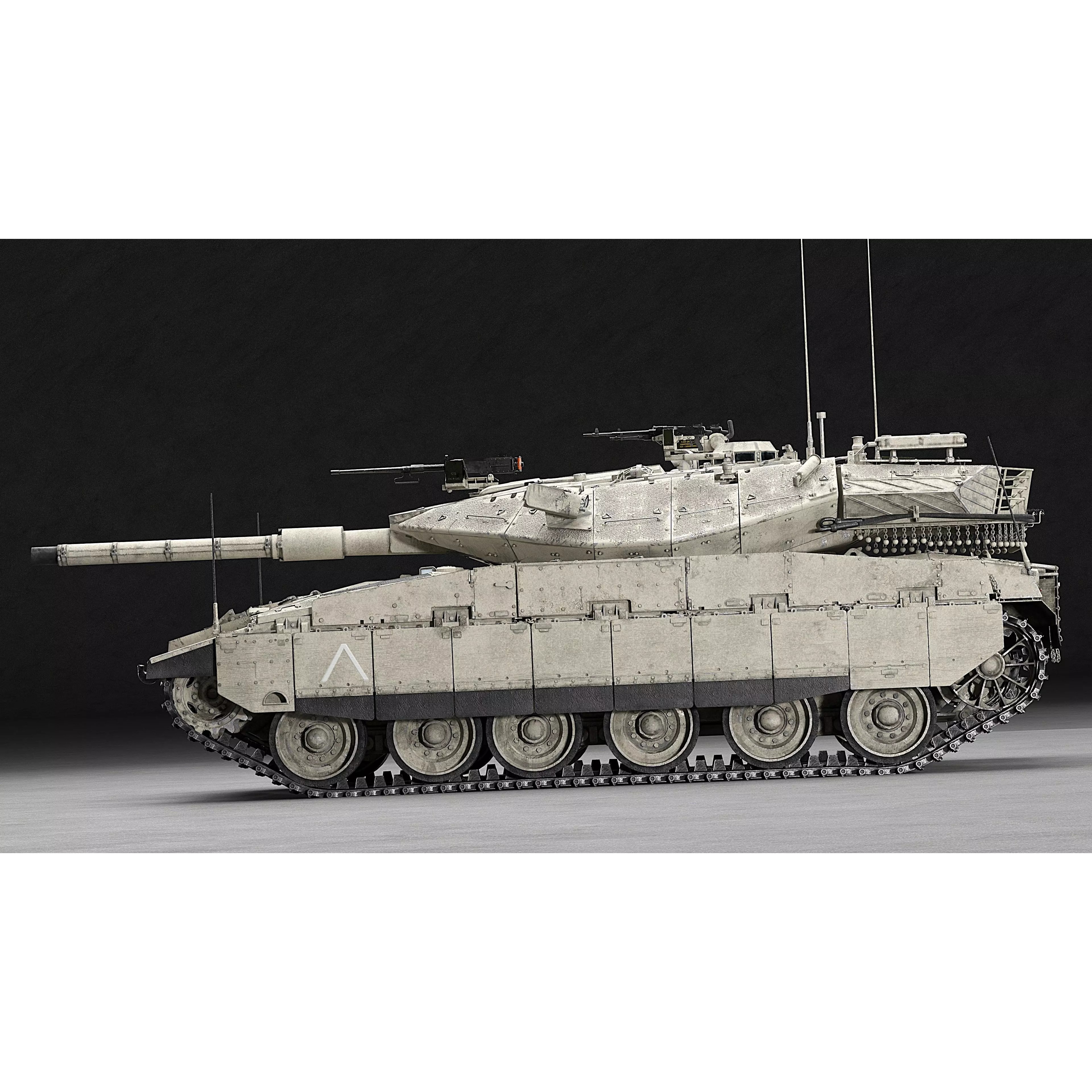 Merkava MK2D - Game-Ready 3D Model - View 20