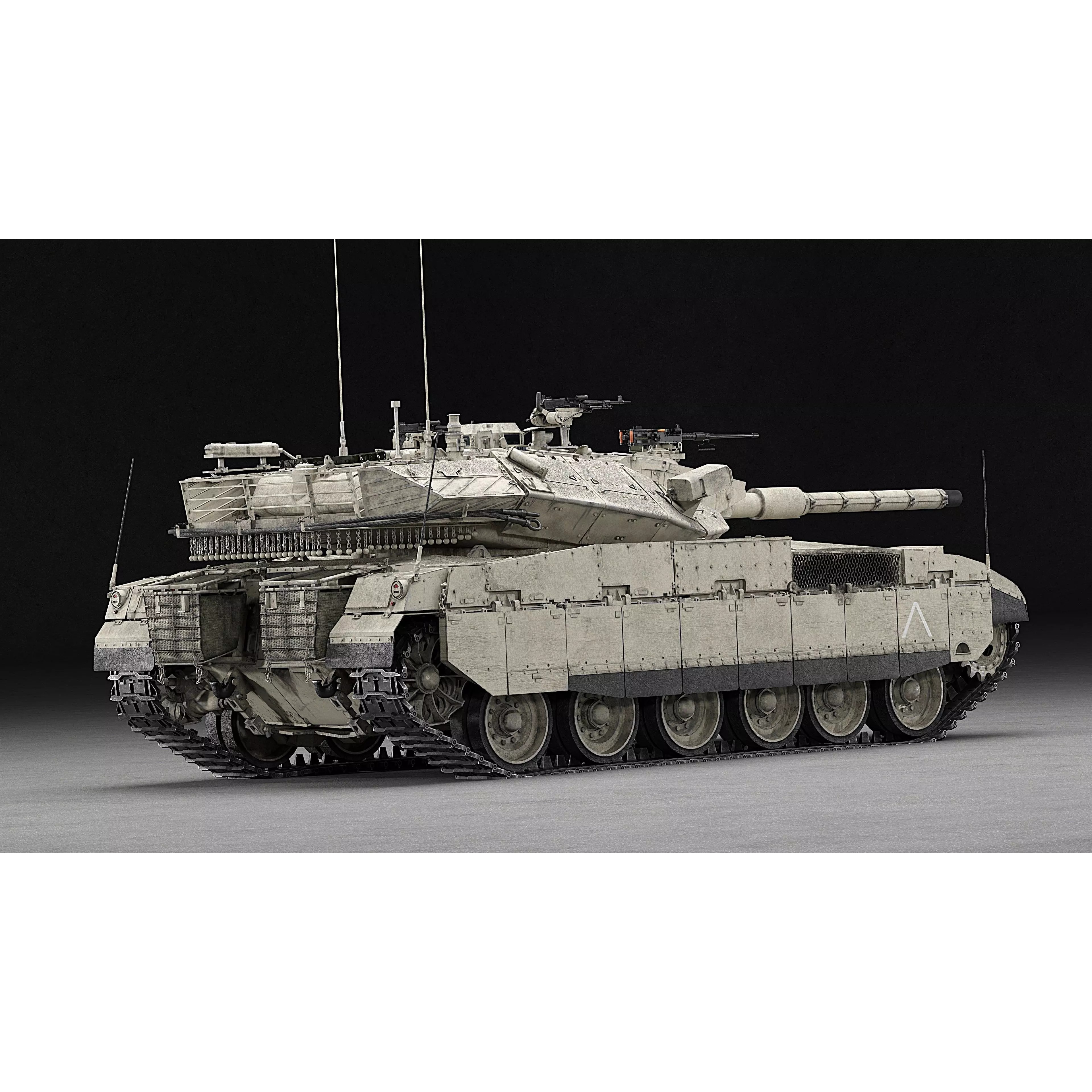 Merkava MK2D - Game-Ready 3D Model - View 21