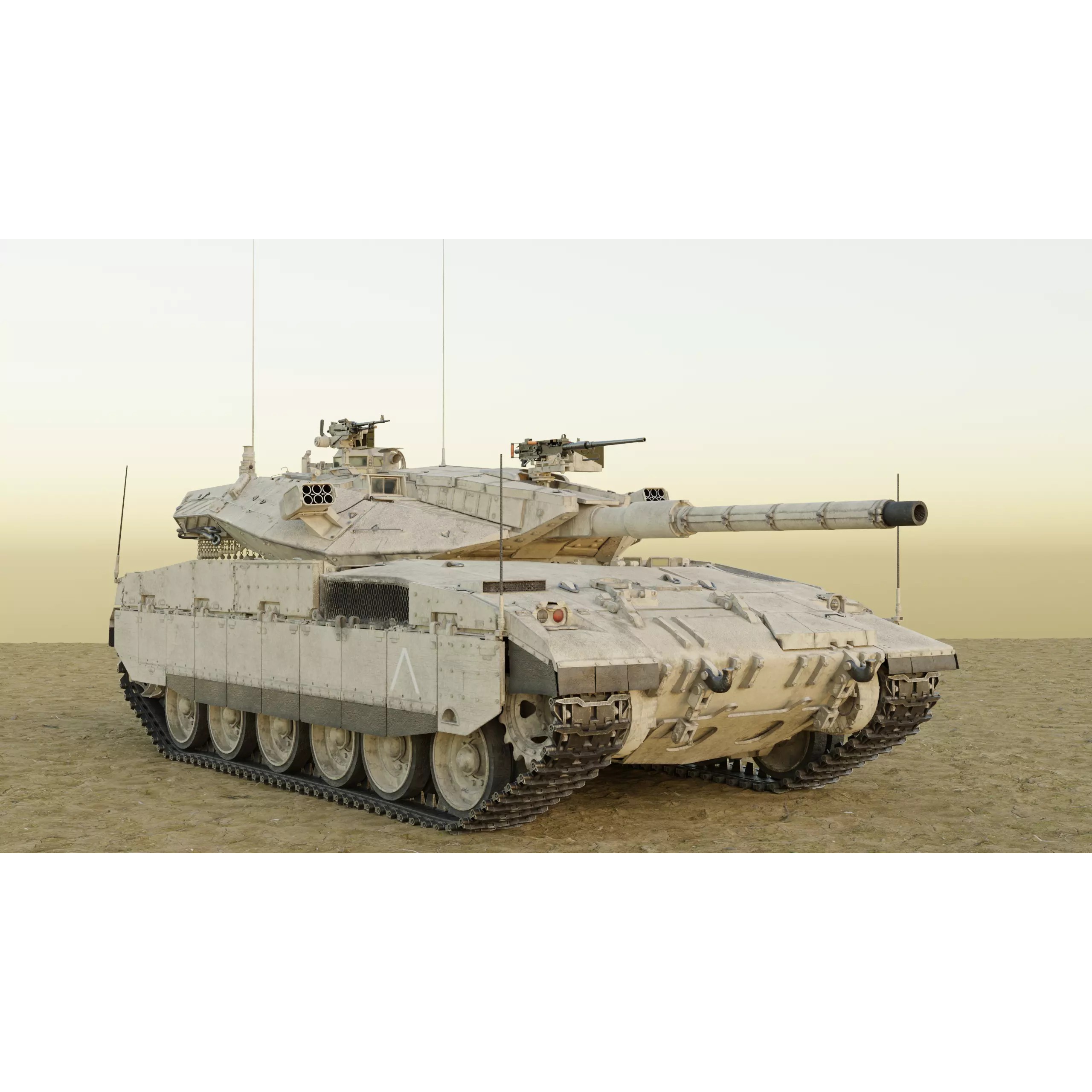 Merkava MK2D - Game-Ready 3D Model - View 29