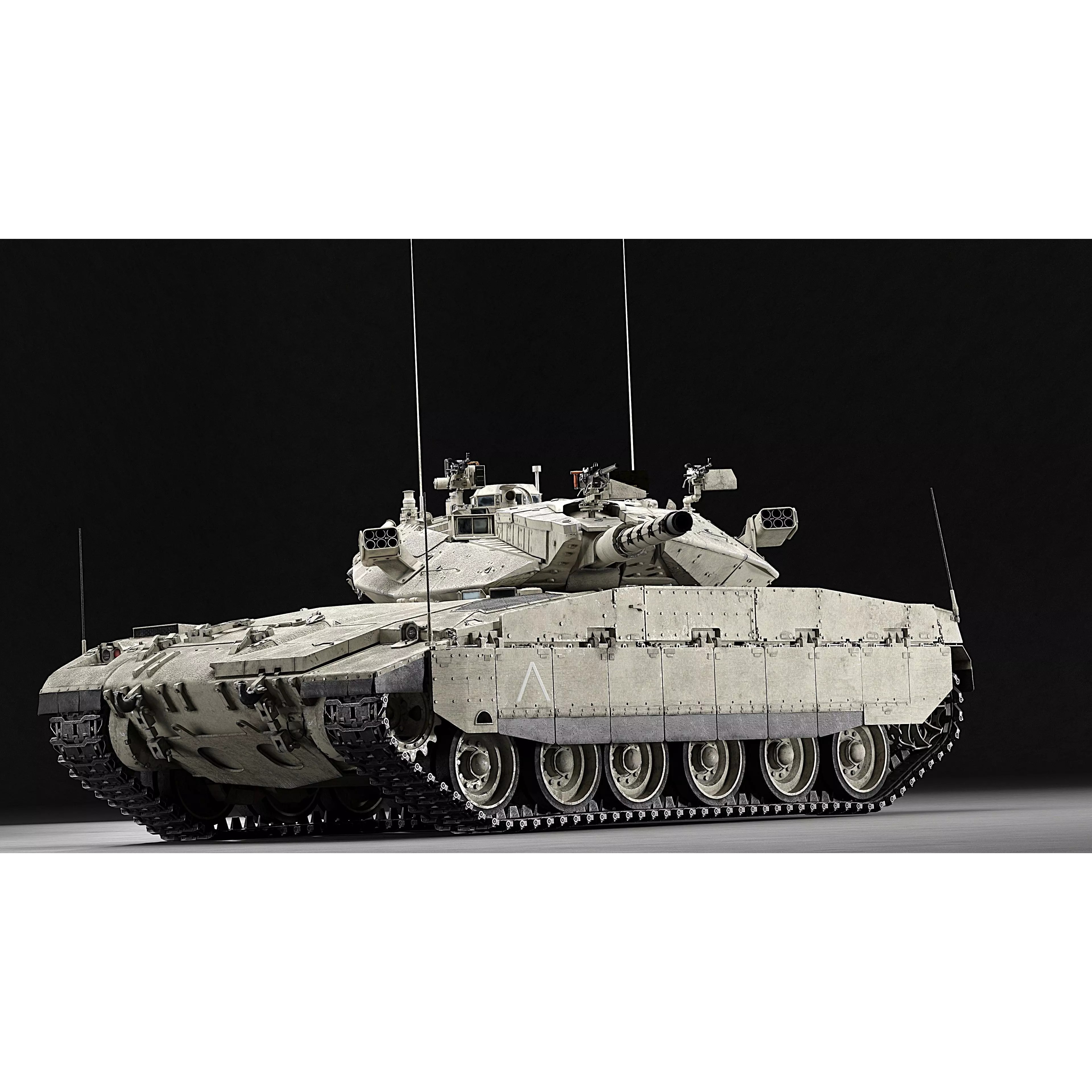 Merkava MK2D - Game-Ready 3D Model - View 3