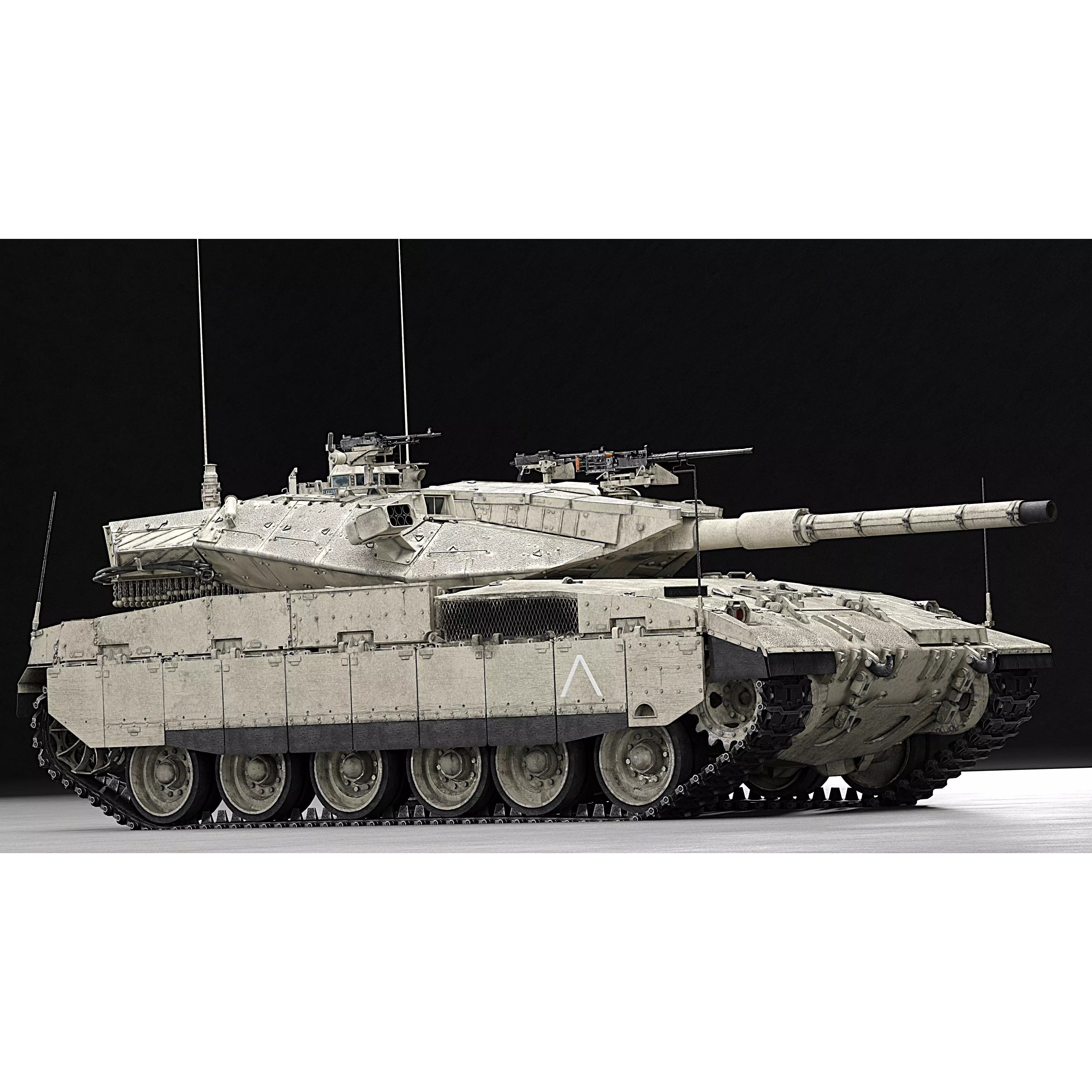 Merkava MK2D - Game-Ready 3D Model - View 4