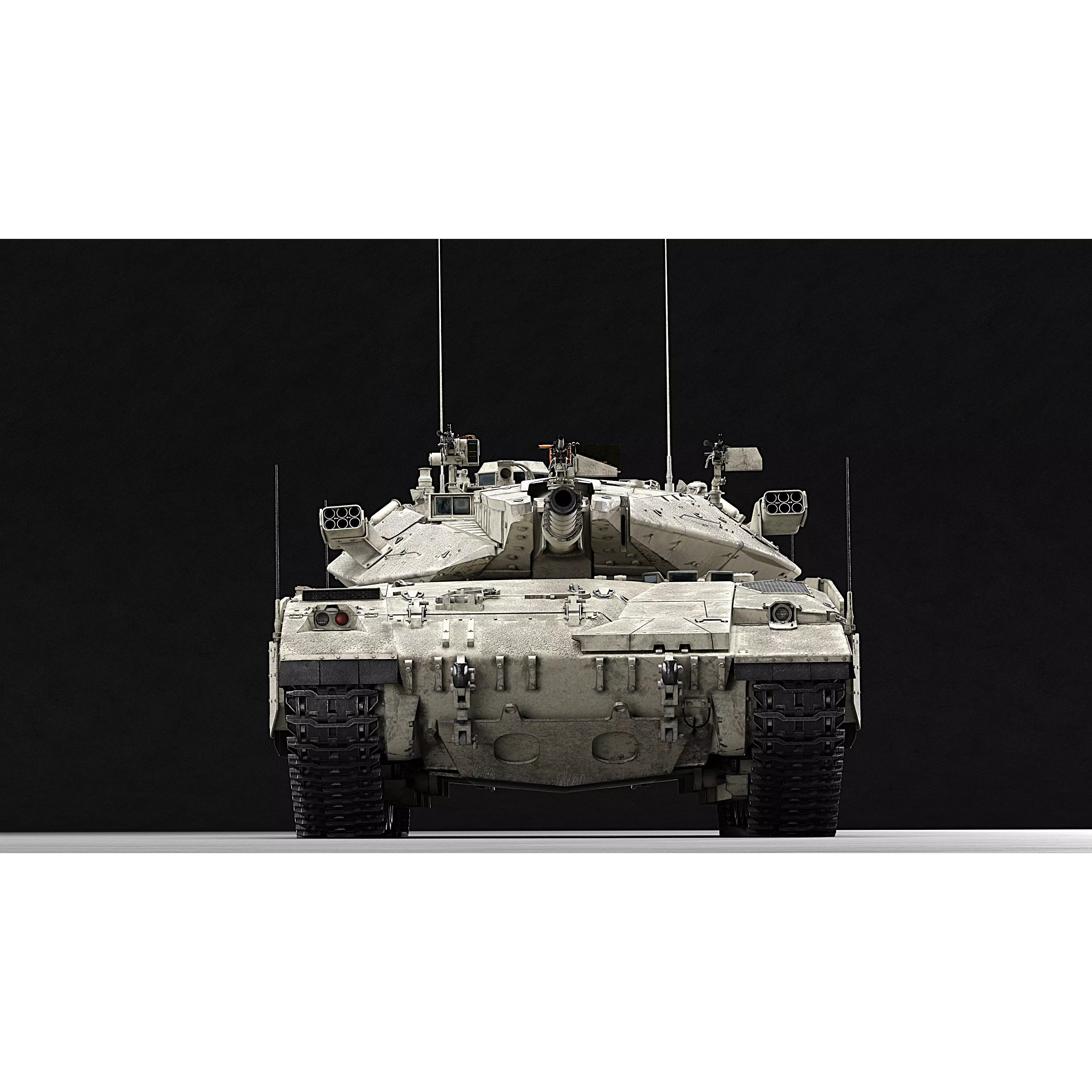 Merkava MK2D - Game-Ready 3D Model - View 5