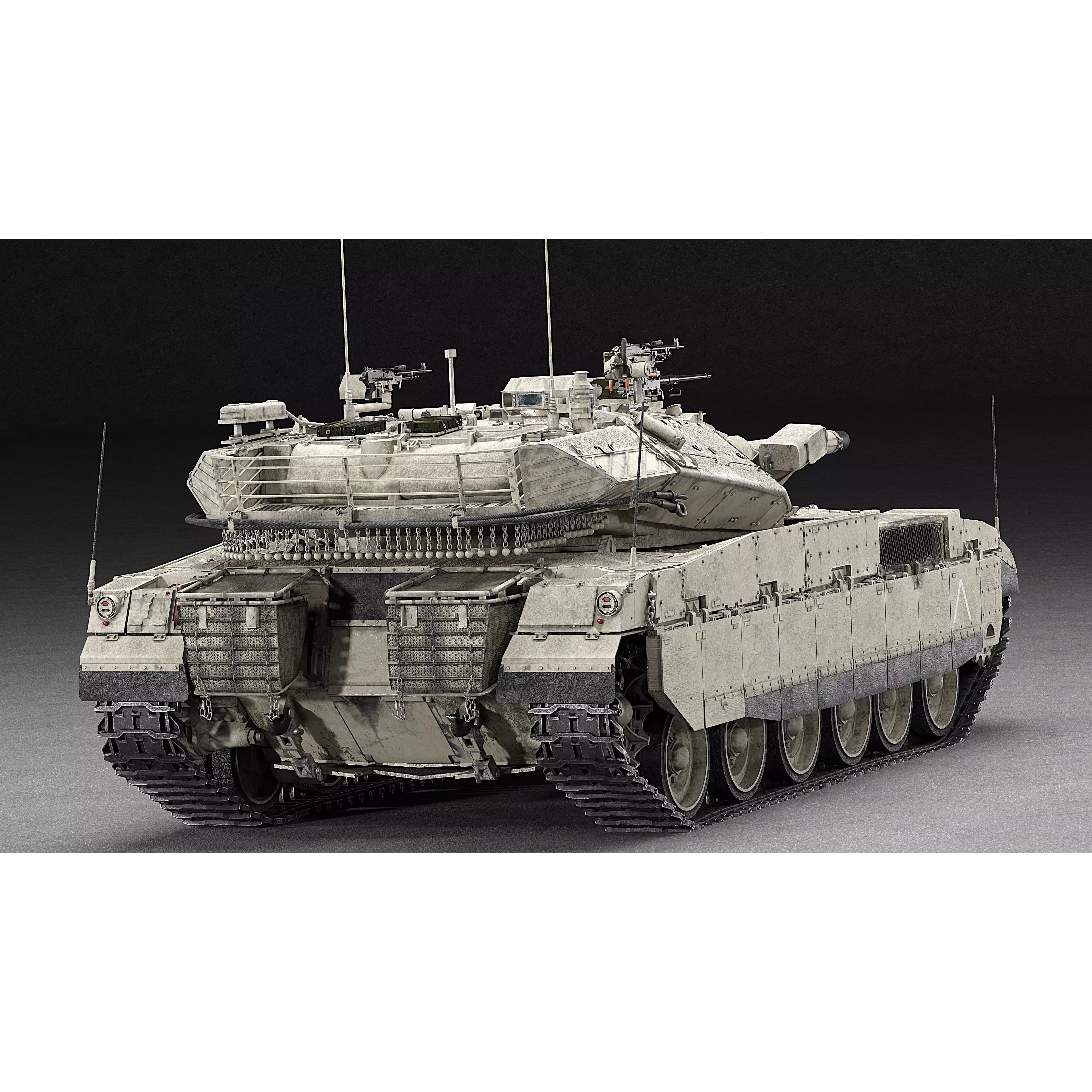 Merkava MK2D - Game-Ready 3D Model - View 9