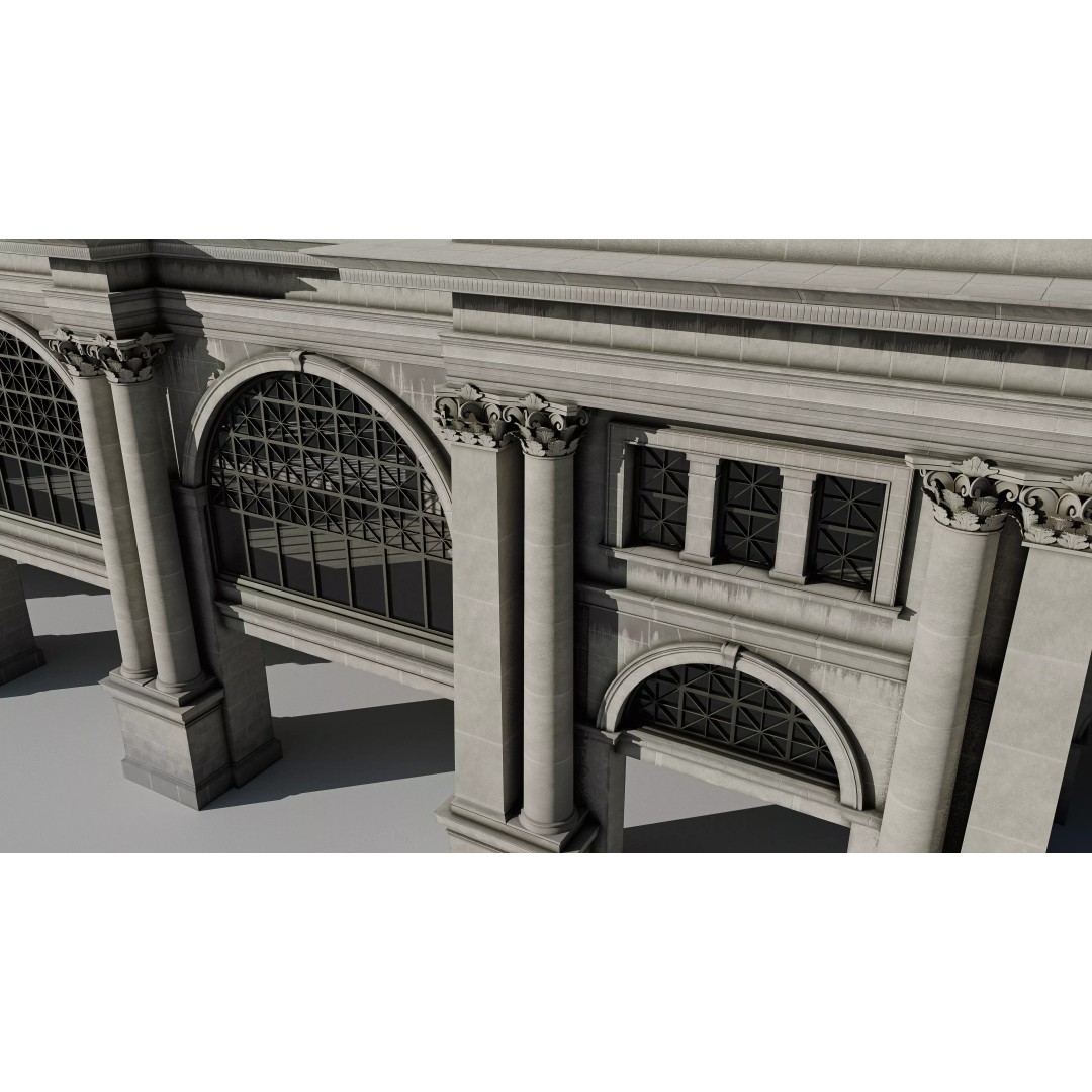 San Francisco Ferry Building 3D Model – Realistic Architectural Asset, PBR Textures - View 14