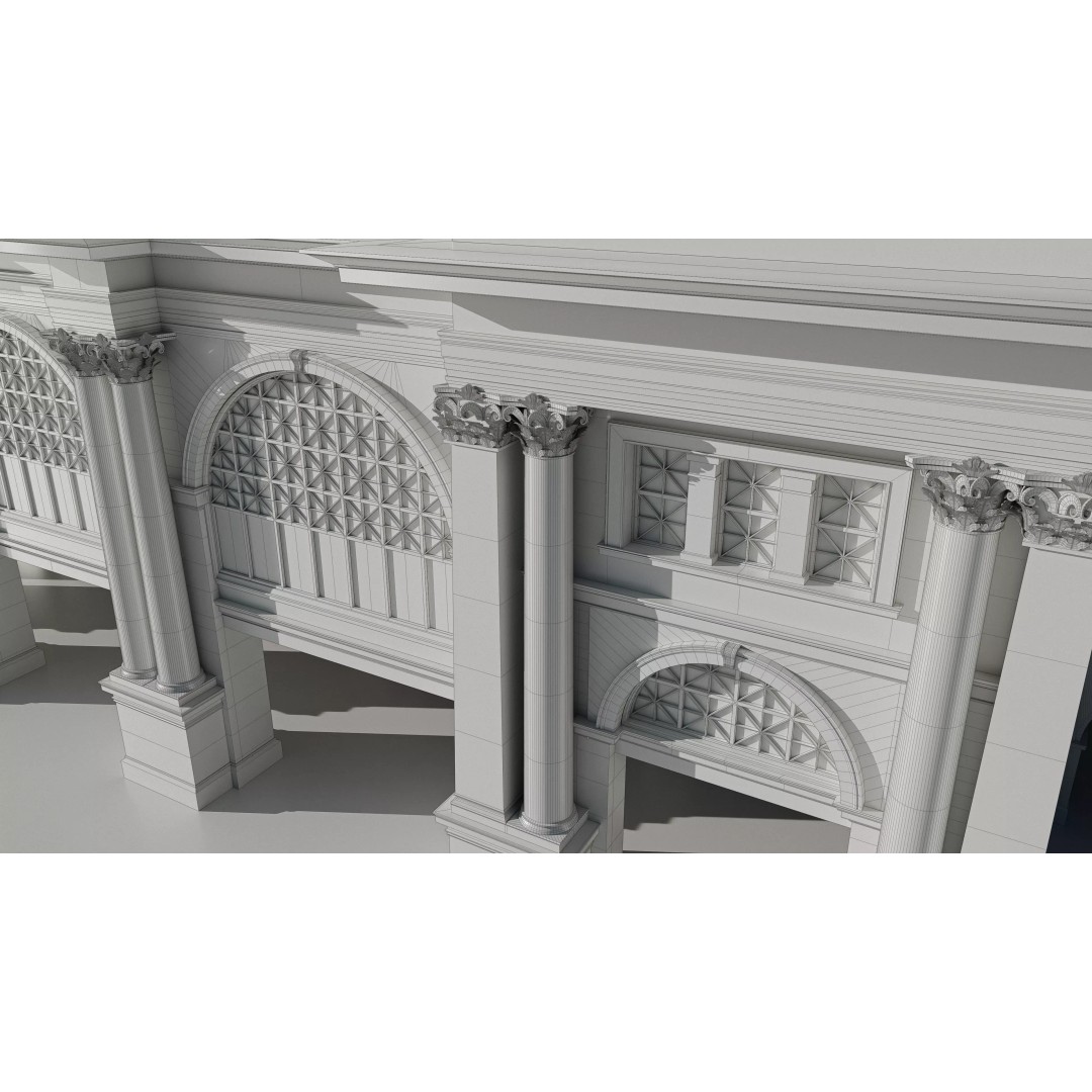 San Francisco Ferry Building 3D Model – Realistic Architectural Asset, PBR Textures - View 15