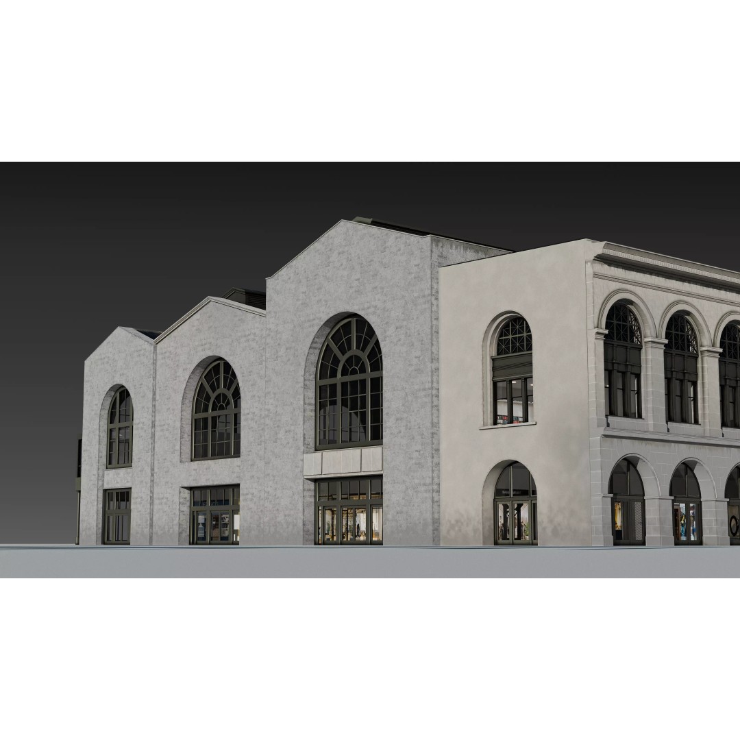 San Francisco Ferry Building 3D Model – Realistic Architectural Asset, PBR Textures - View 6