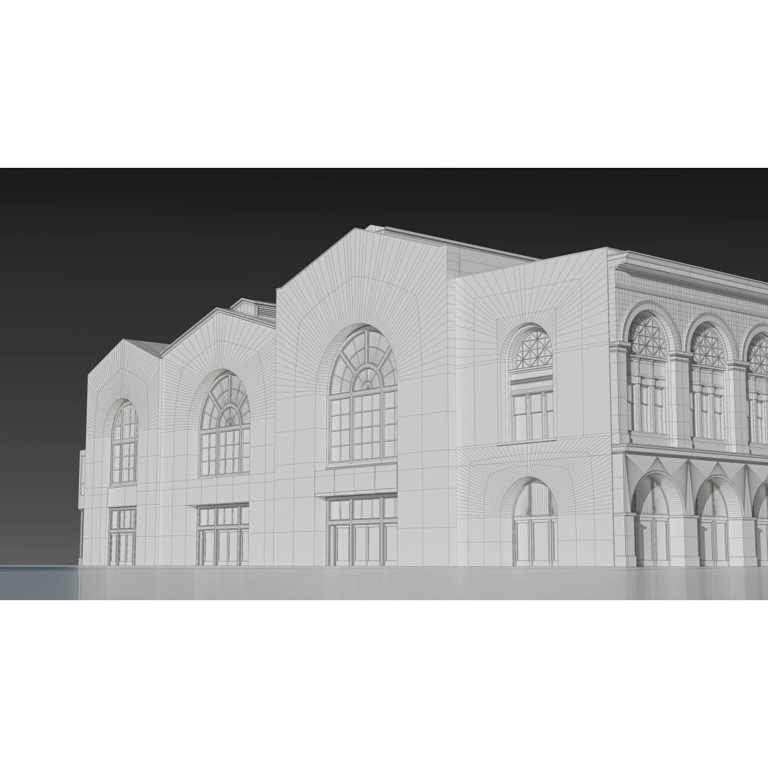San Francisco Ferry Building 3D Model – Realistic Architectural Asset, PBR Textures - View 7