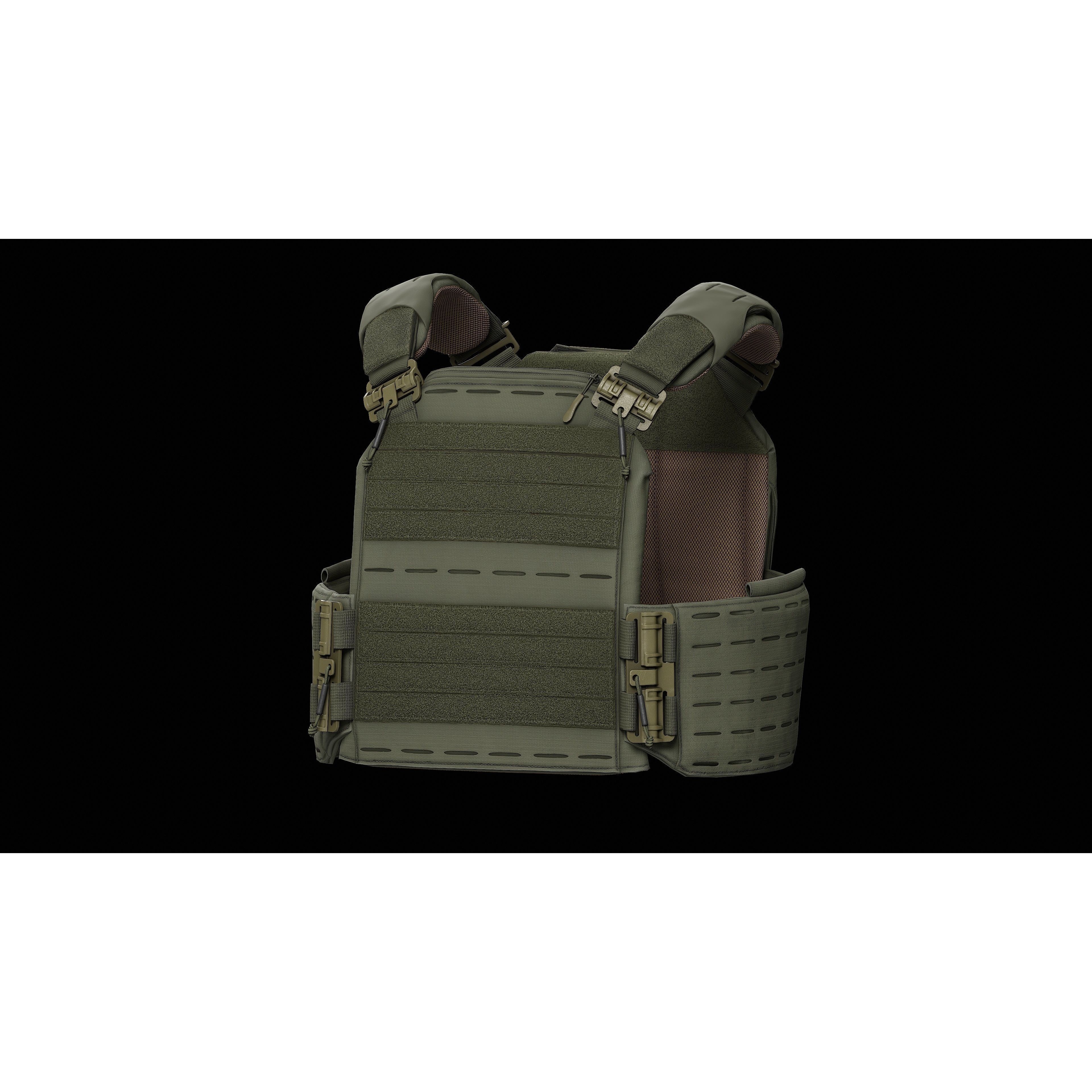 Strandhogg v3 SAPI Cut Plate Carrier - Low-Poly Game-Ready 3D Model - View 19