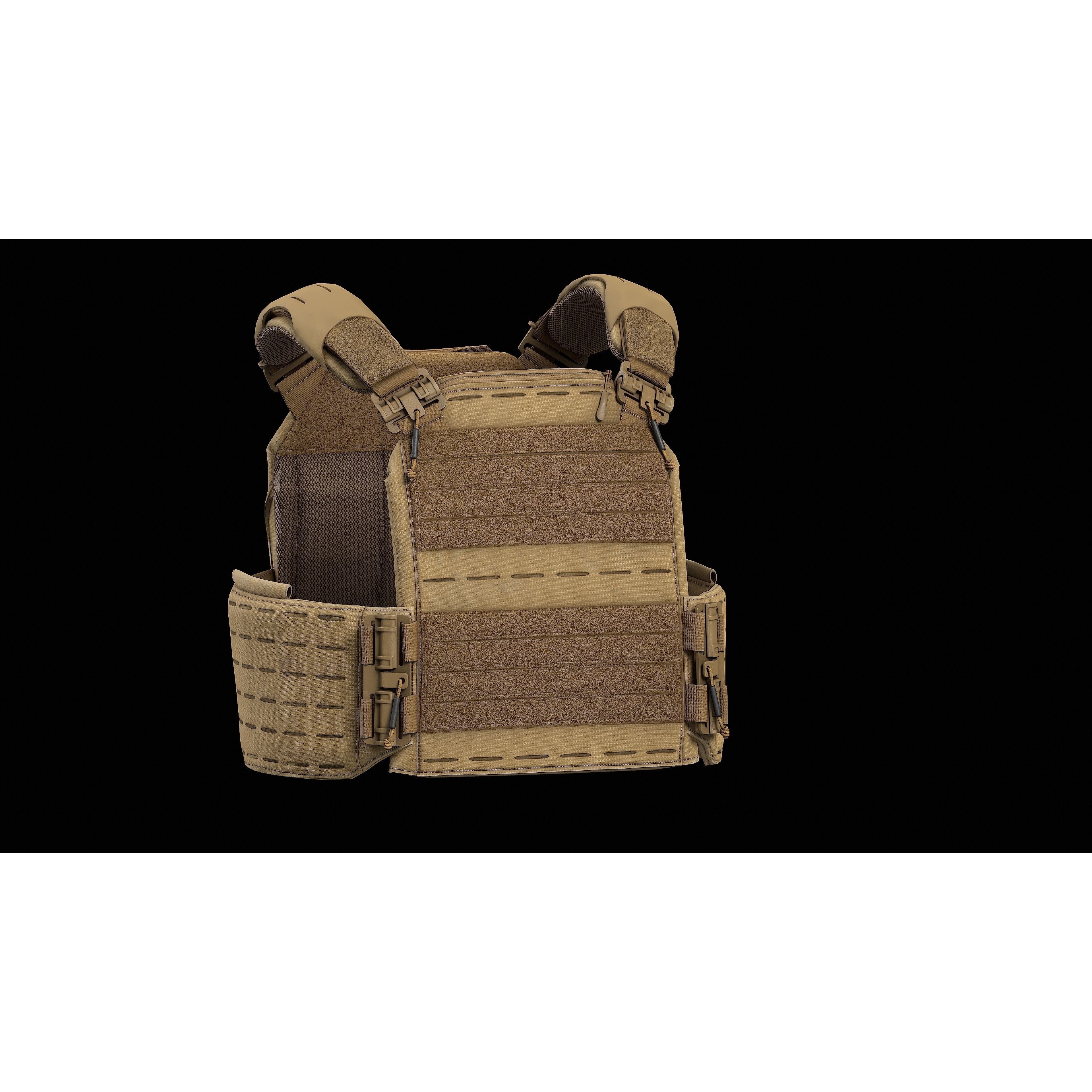 Strandhogg v3 SAPI Cut Plate Carrier - Low-Poly Game-Ready 3D Model - View 24