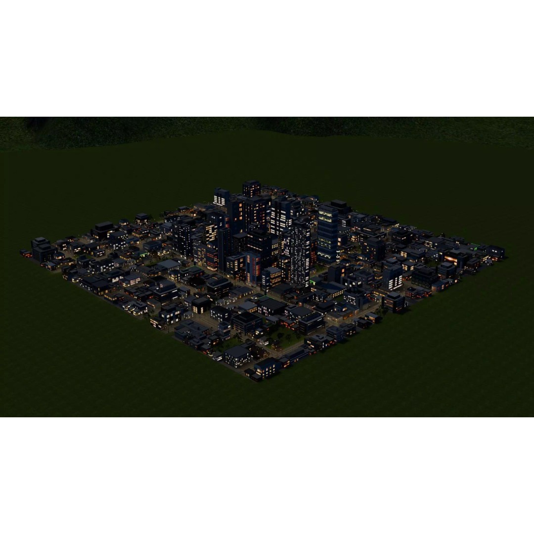 Night City 3D Model – Low Poly Game Asset for Unreal Engine, FBX - View 12