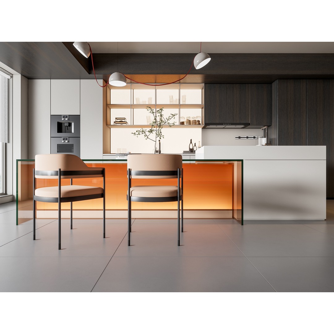 Modern Kitchen 3D Model – Photorealistic Interior Scene, Blender, FBX - View 15