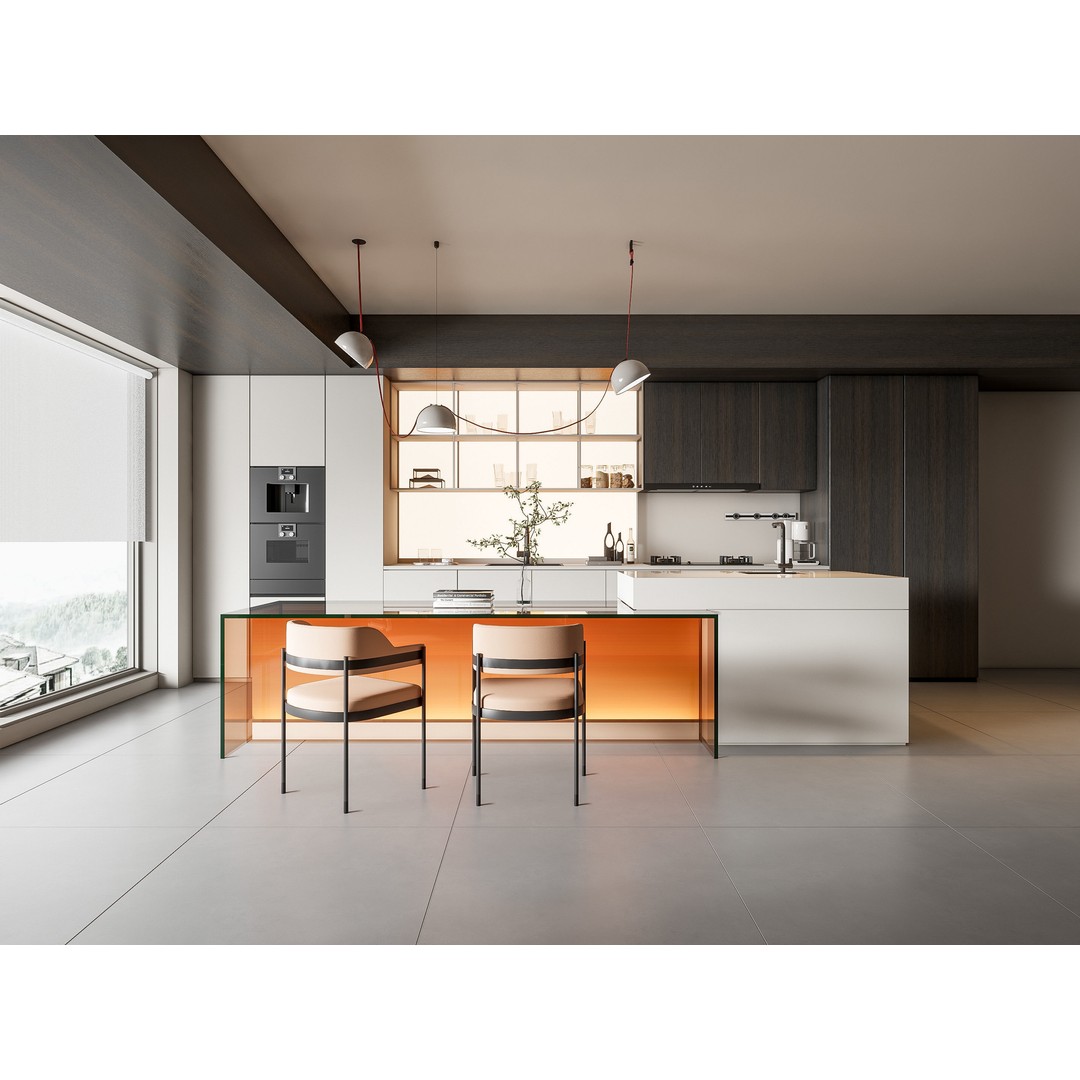 Modern Kitchen 3D Model – Photorealistic Interior Scene, Blender, FBX - View 18