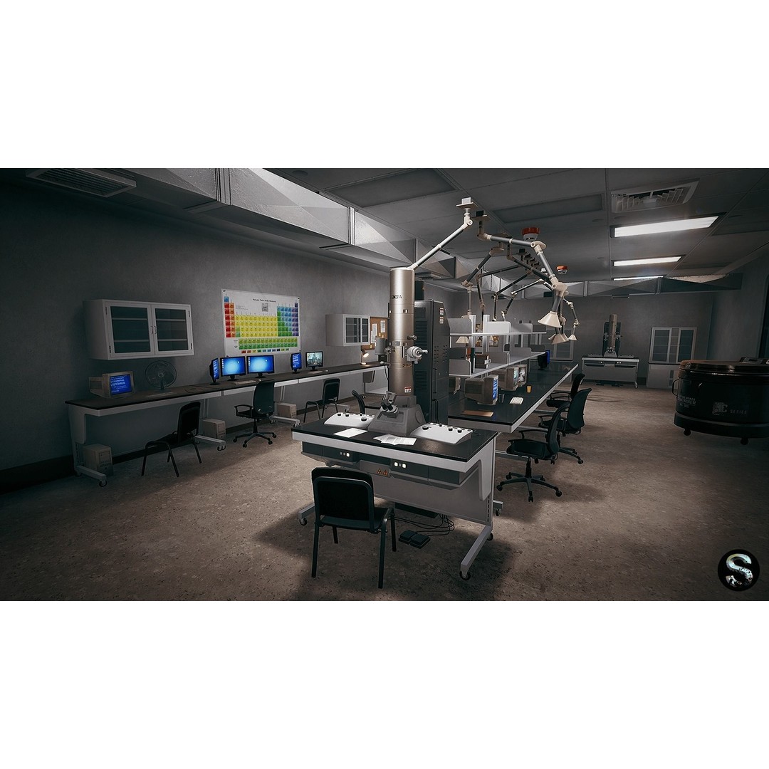 Science Lab 3D Model – Low Poly Game Asset, Unreal Engine - View 10