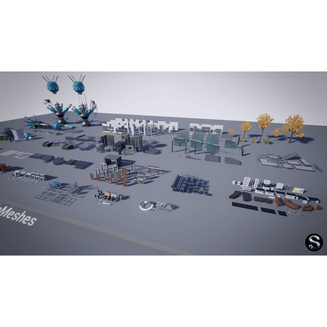 Science Lab 3D Model – Low Poly Game Asset, Unreal Engine - View 25