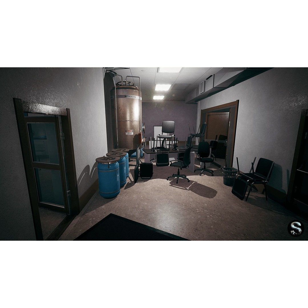 Science Lab 3D Model – Low Poly Game Asset, Unreal Engine - View 9