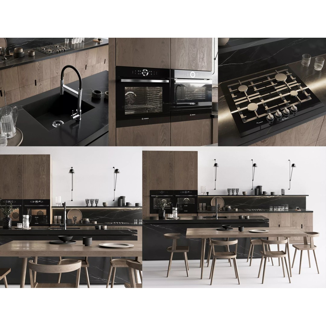 High-Quality Kitchen 3D Model – Detailed Interior Asset, 3dsMax & FBX - View 2