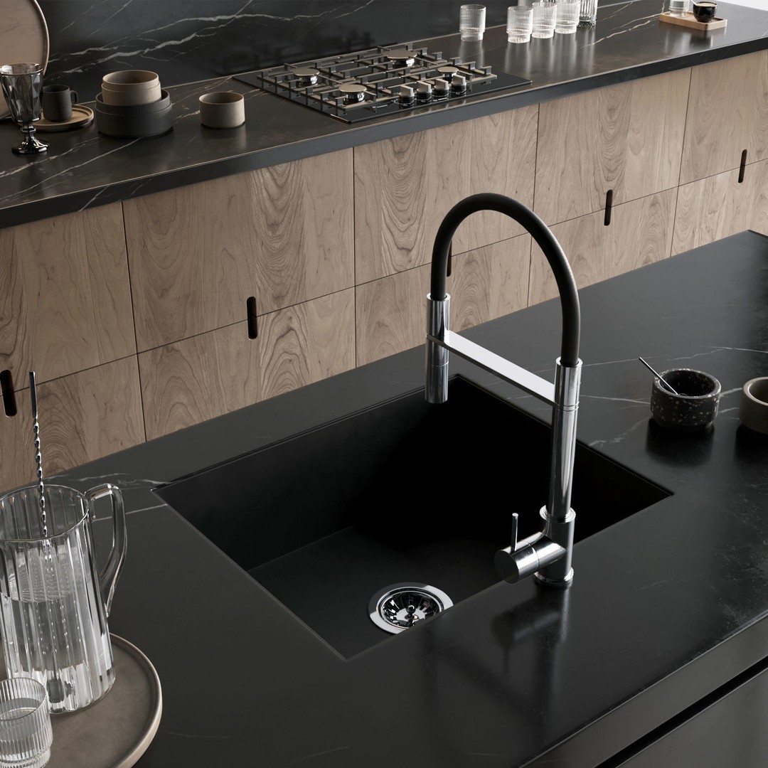 High-Quality Kitchen 3D Model – Detailed Interior Asset, 3dsMax & FBX - View 4