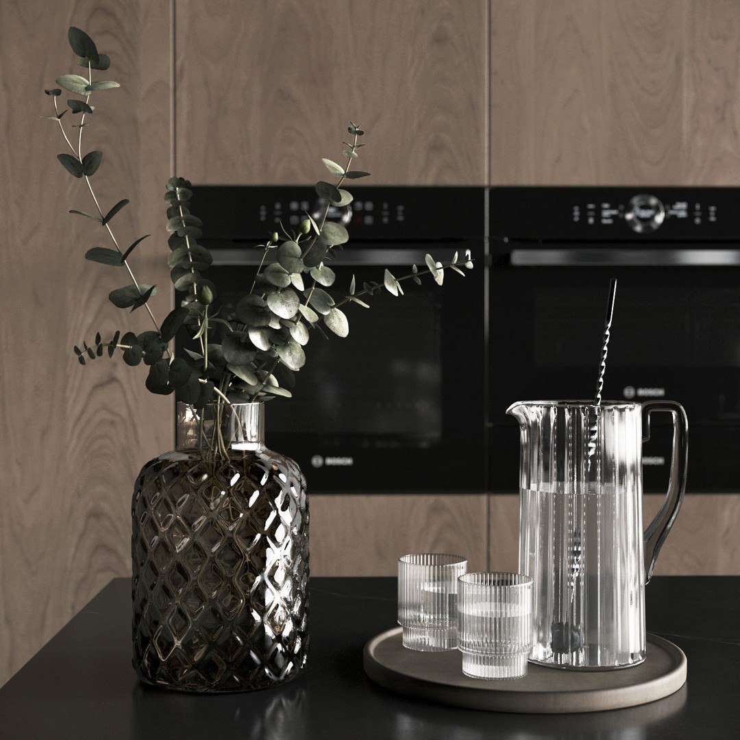 High-Quality Kitchen 3D Model – Detailed Interior Asset, 3dsMax & FBX - View 8