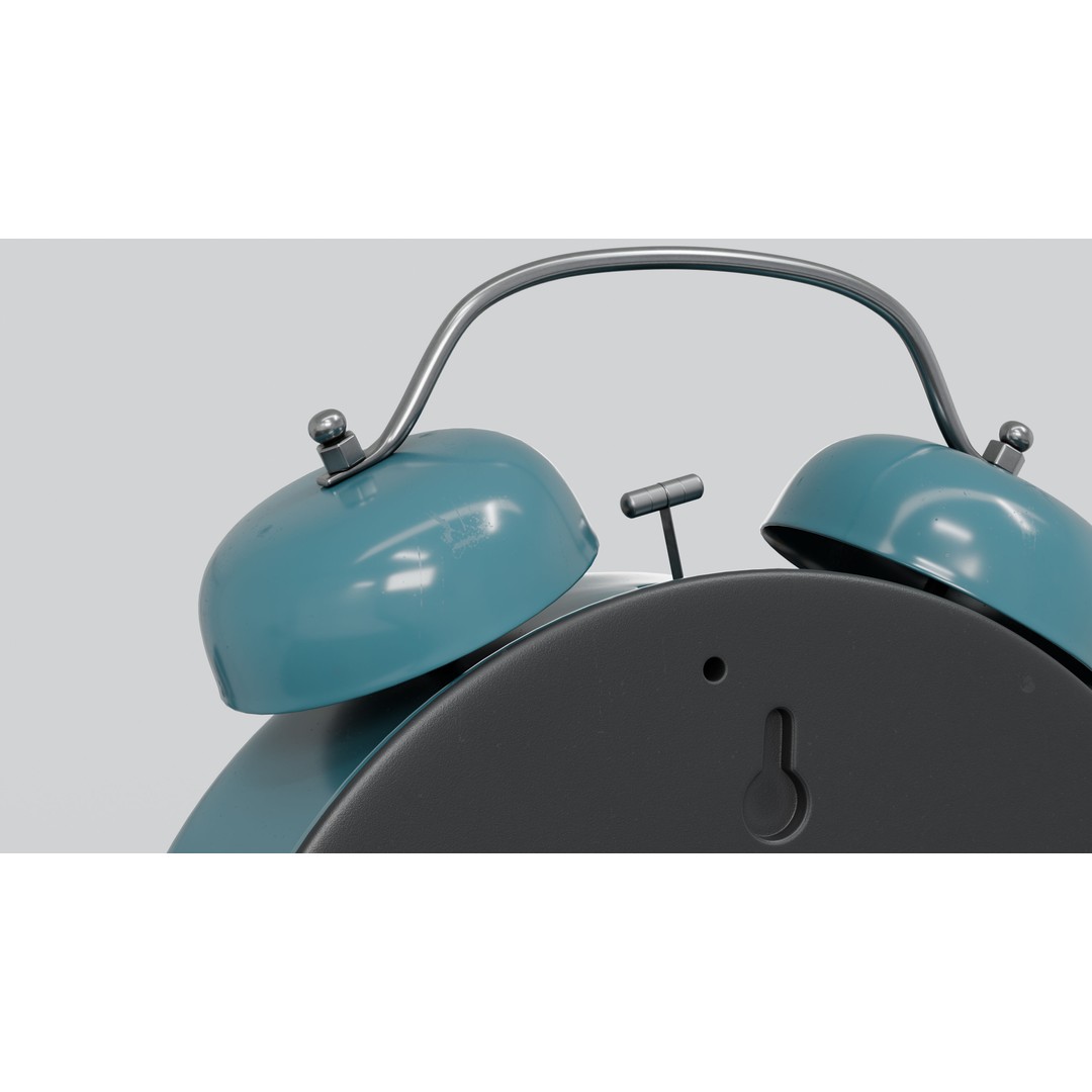 Alarm Clock 3D Model – High-Quality PBR Asset, Blender, FBX, OBJ - View 18