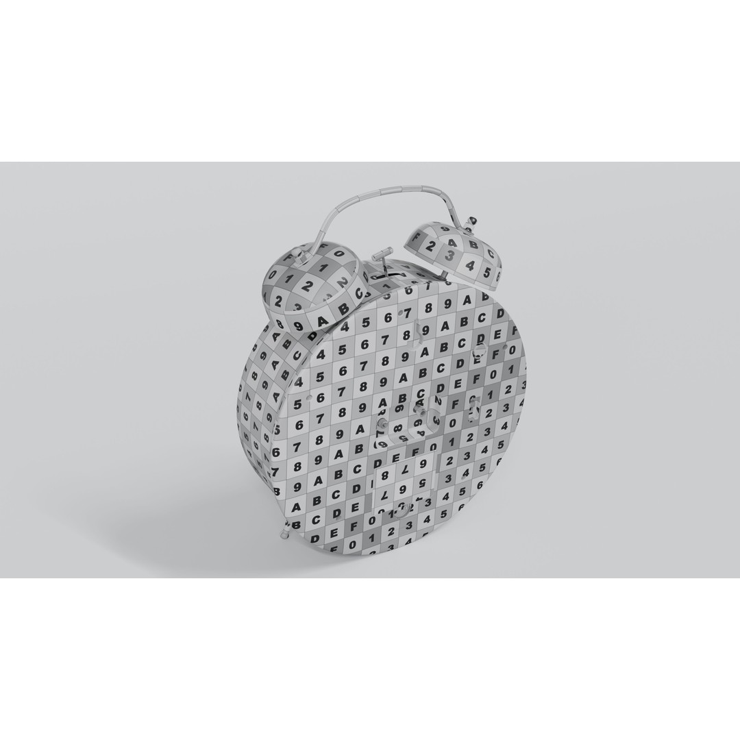 Alarm Clock 3D Model – High-Quality PBR Asset, Blender, FBX, OBJ - View 25