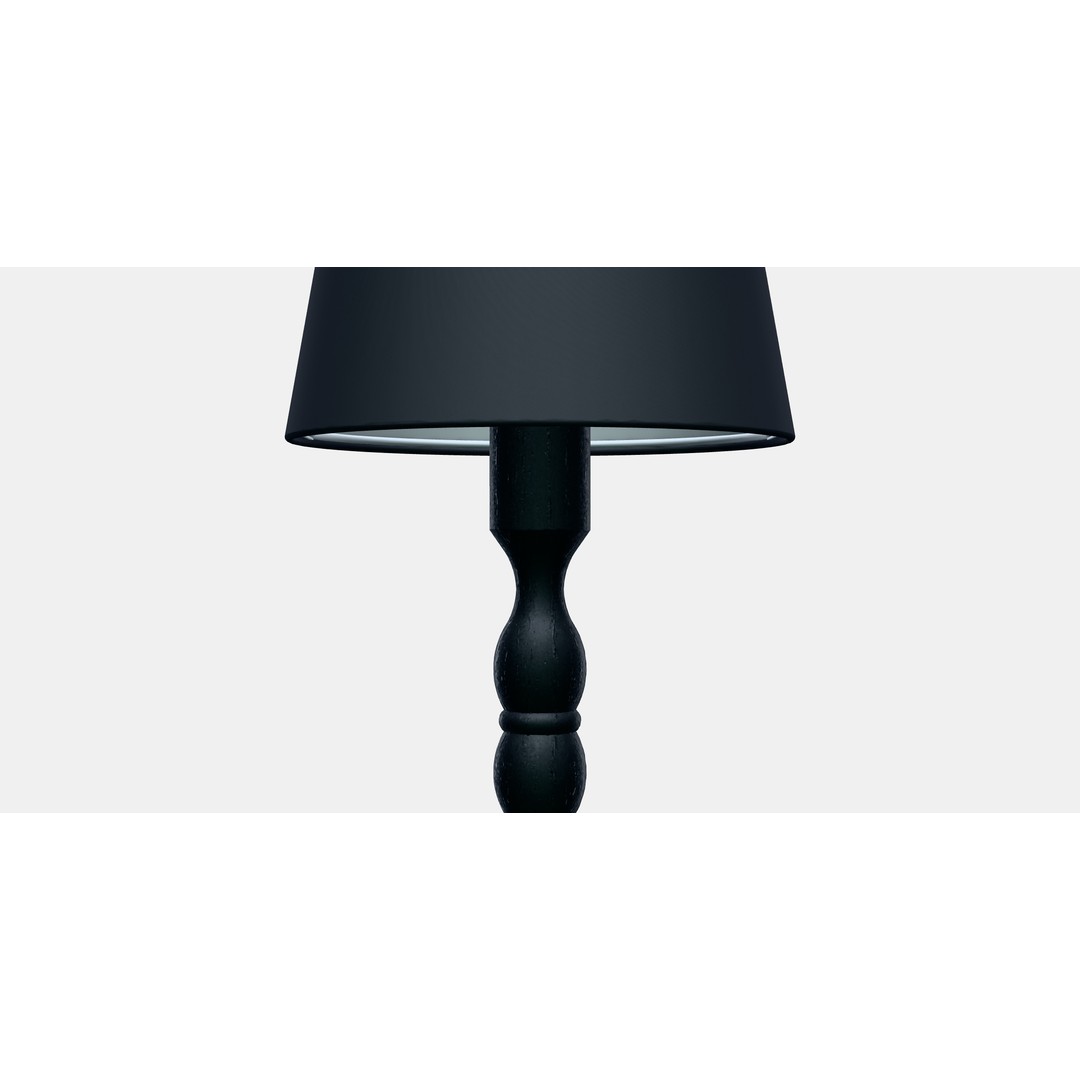 KINNAHULT Table Lamp 3D Model – Modern Lighting Design, PBR Textures - View 12