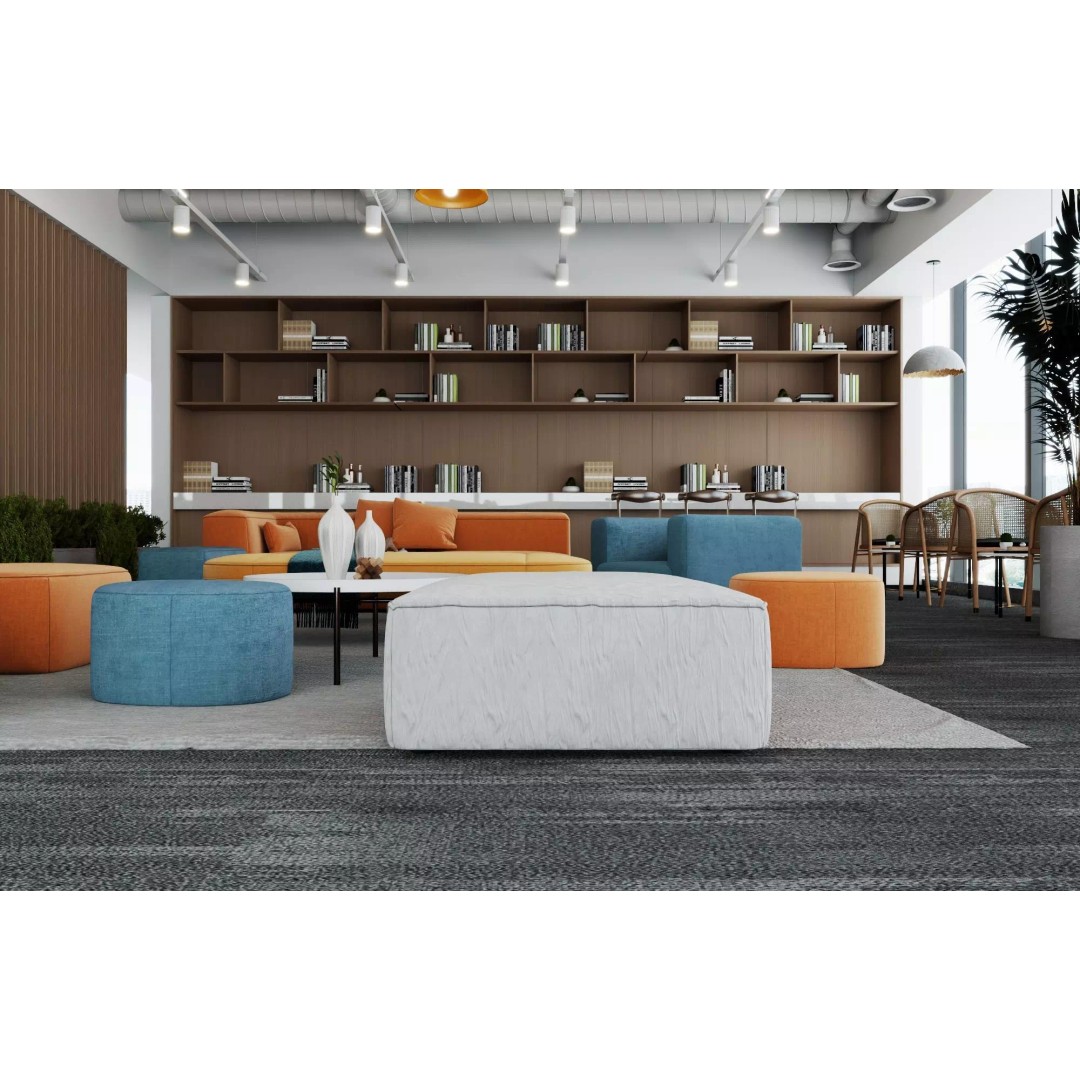 Modern Office Lounge 3D Model – Low Poly Interior Design Asset, FBX, OBJ - View 8