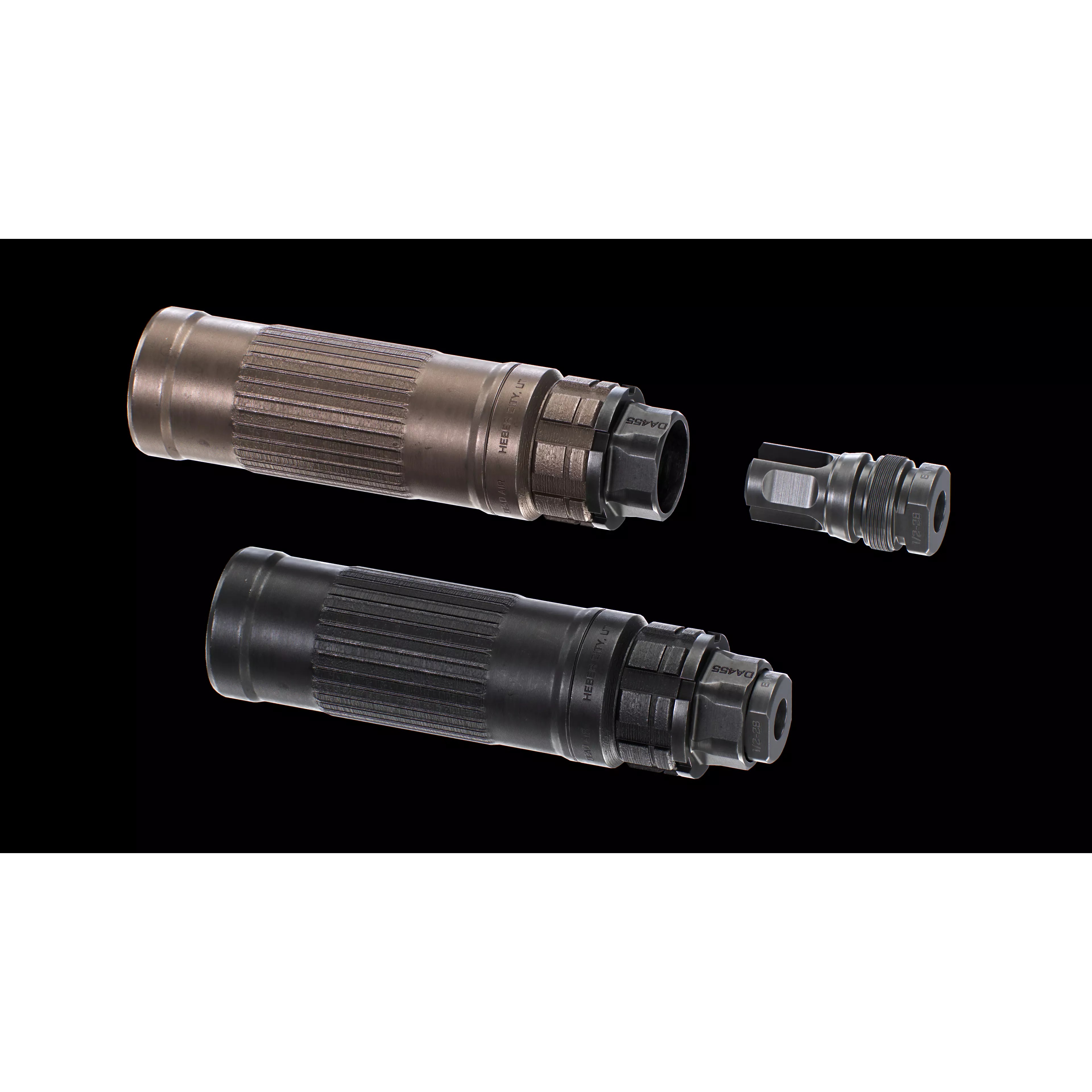 Dead Air Lazarus 6 Suppressor - Low-Poly Game-Ready 3D Model - View 5