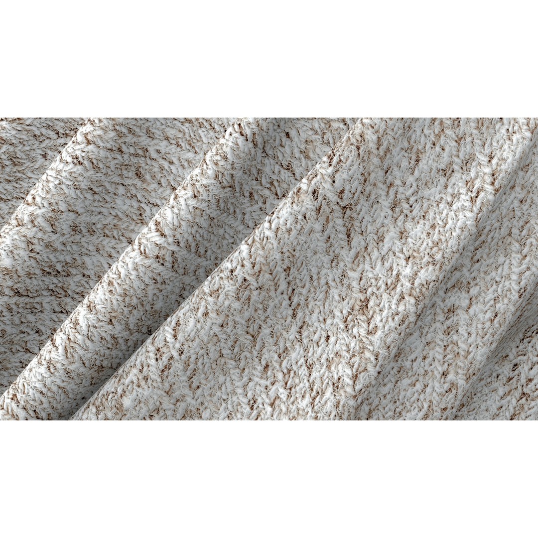 Pile Fabric 3D Model – 4K Seamless PBR Textures for Architectural Use - View 8