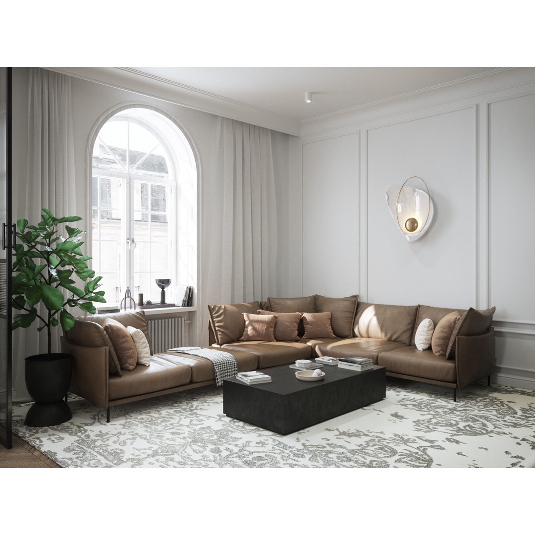 Modern Classic Interior Scene 3D Model – Elegant Apartment Design, C4D & Octane - View 7