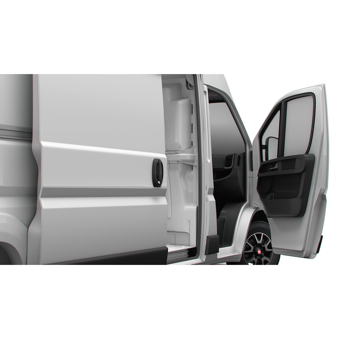 Fiat Ducato Van L3H3 3D Model – High Quality Interior, FBX, OBJ - View 13