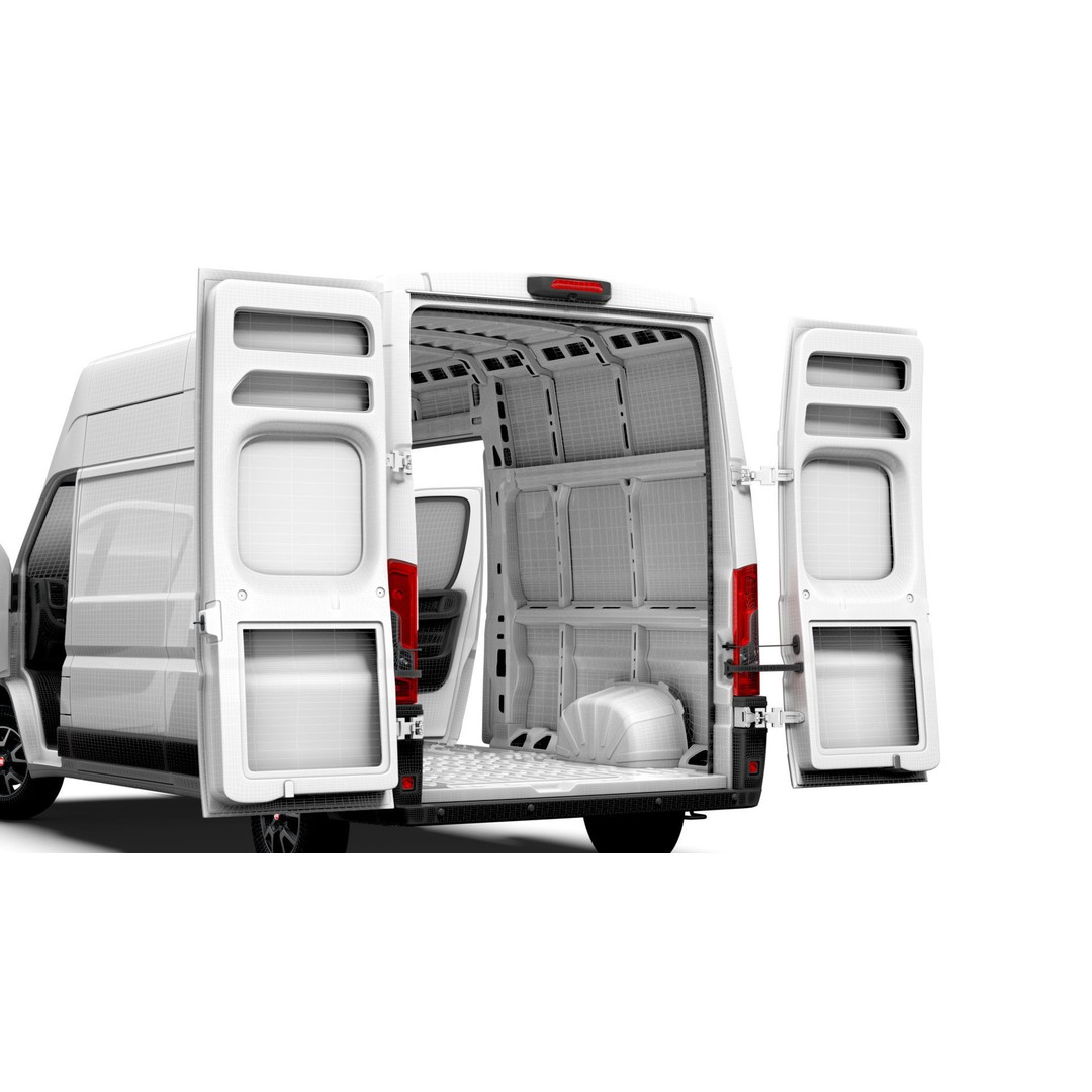 Fiat Ducato Van L3H3 3D Model – High Quality Interior, FBX, OBJ - View 18