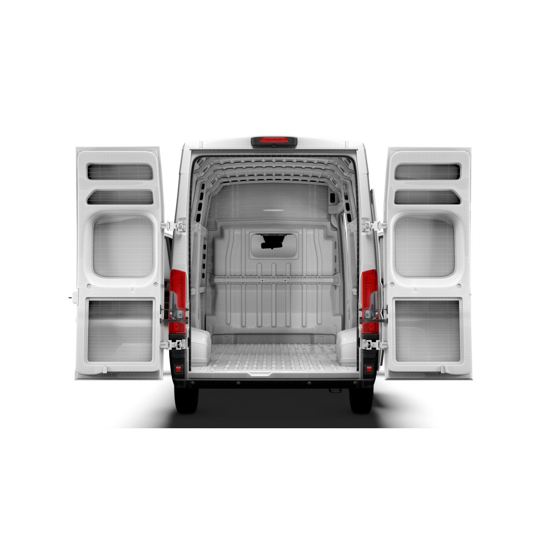 Fiat Ducato Van L3H3 3D Model – High Quality Interior, FBX, OBJ - View 26