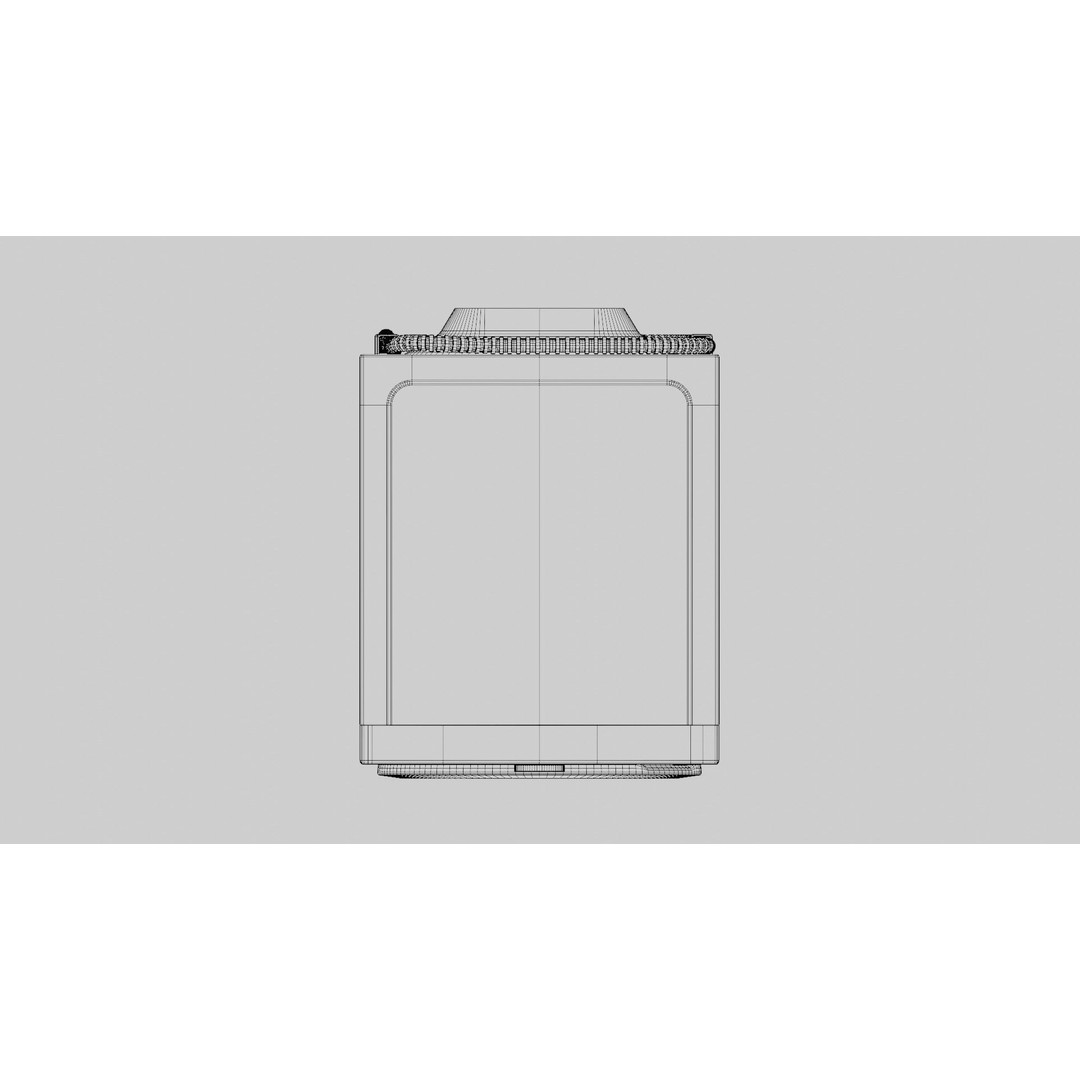 Washer Dryer Combo 3D Model – High Poly PBR Appliance, FBX, OBJ