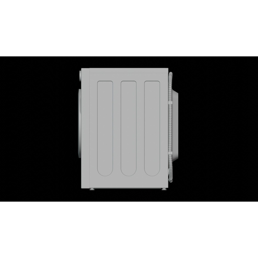 Washer Dryer Combo 3D Model – High Poly PBR Appliance, FBX, OBJ - View 8