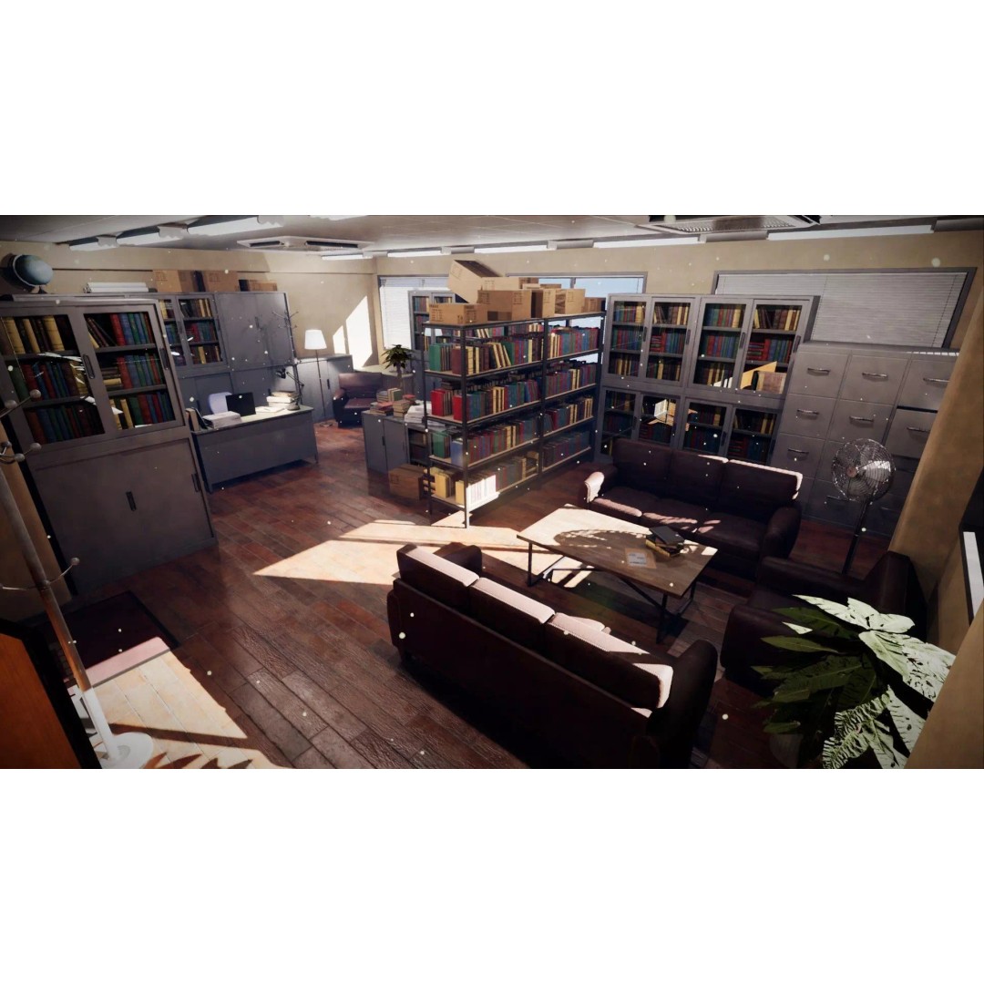 Lawyers Office 3D Model – Low Poly Environment for Drama, FBX - View 2