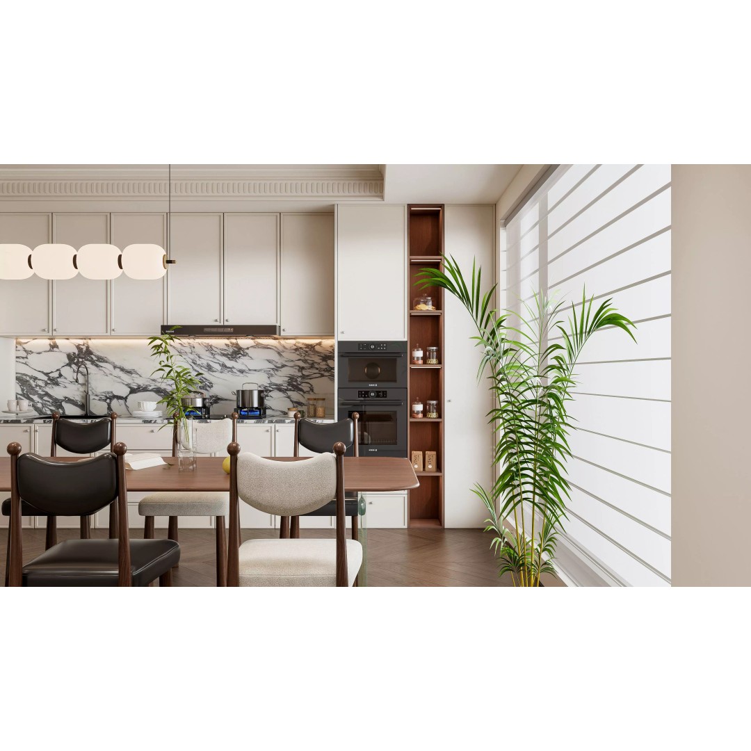 Modern Kitchen 3D Model – Photorealistic Interior with Textures, Blender, FBX - View 10